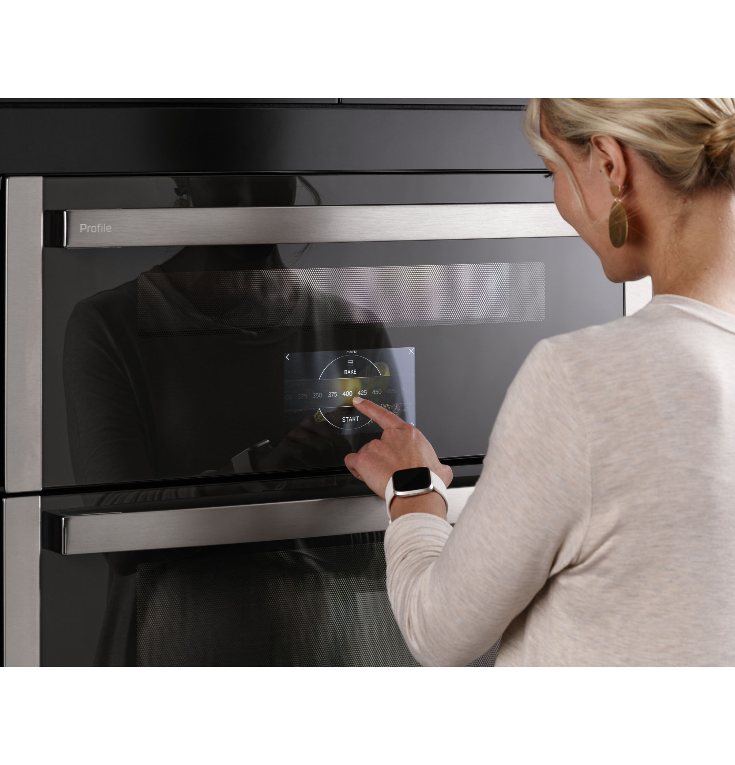 30" Smart Built-In Twin Flex Convection Wall Oven view 6