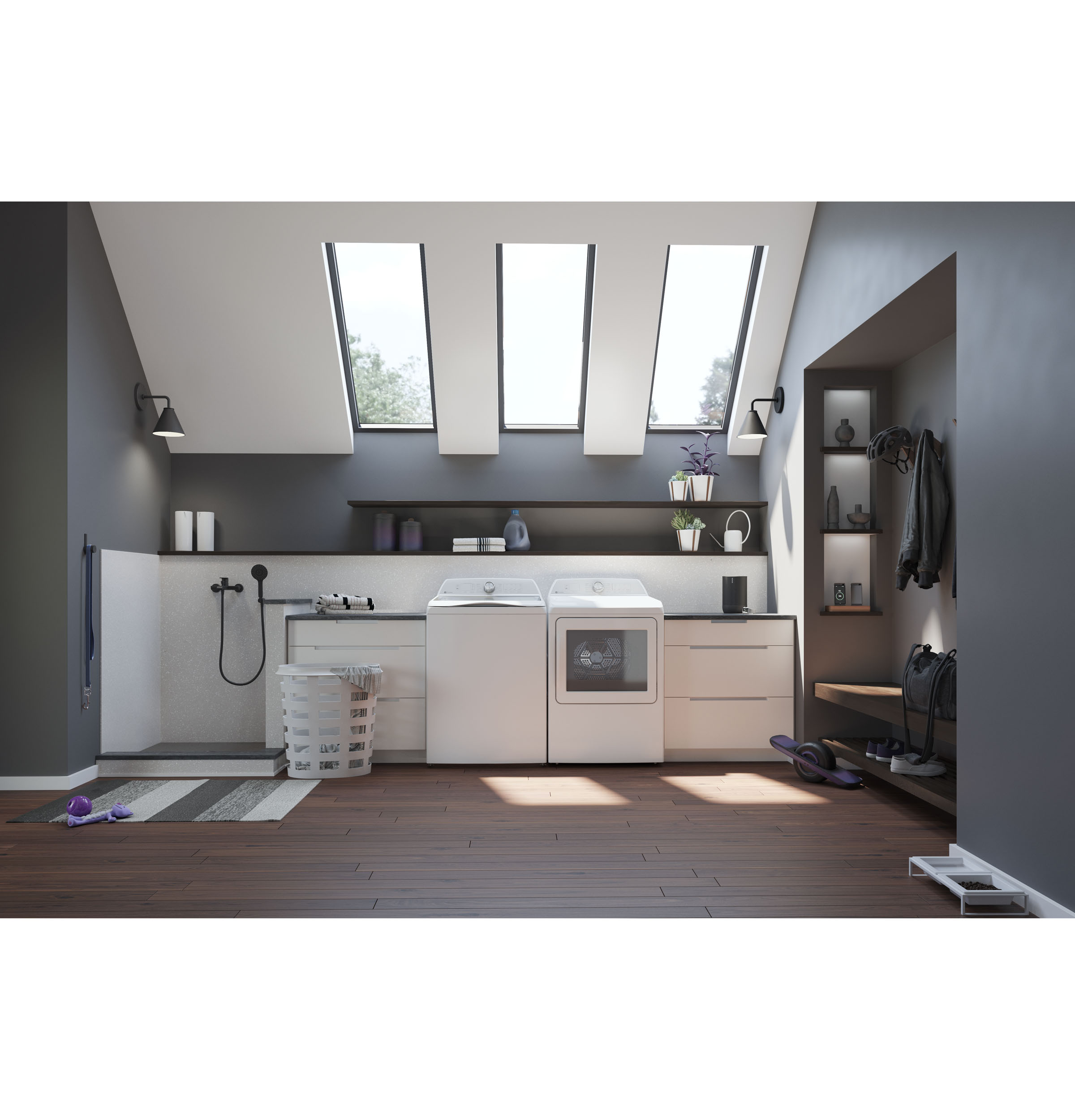 5.0 cu. ft. Capacity Washer with Smarter Wash Technology and FlexDispense view 14