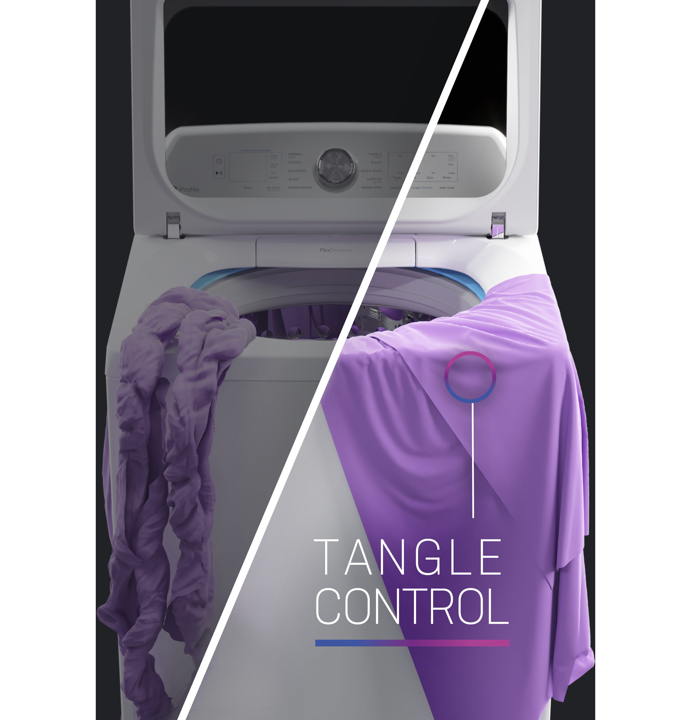 5.4 cu. ft. Capacity Washer with Smarter Wash Technology and FlexDispense view 14
