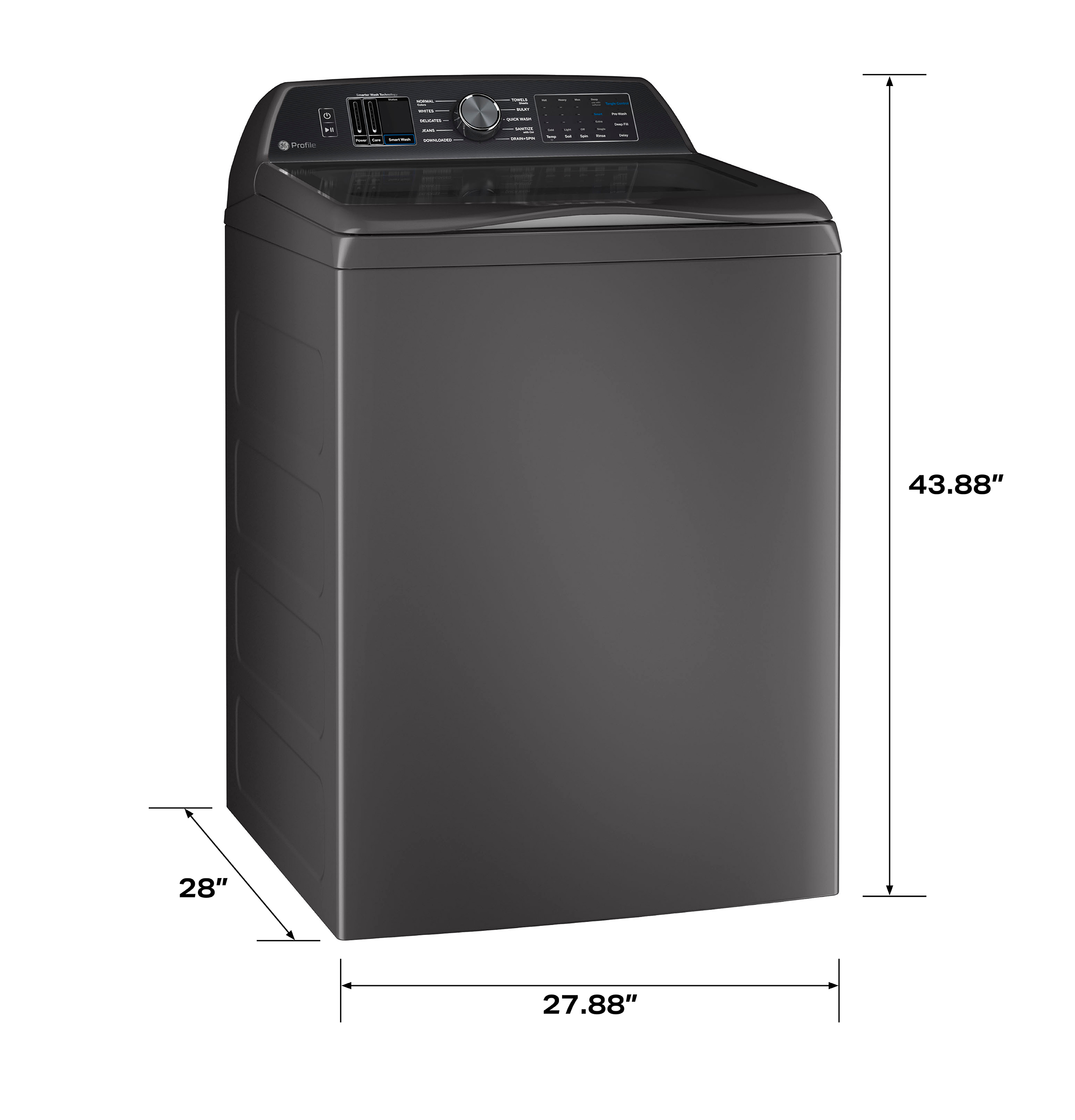 5.4 cu. ft. Capacity Washer with Smarter Wash Technology and FlexDispense view 3
