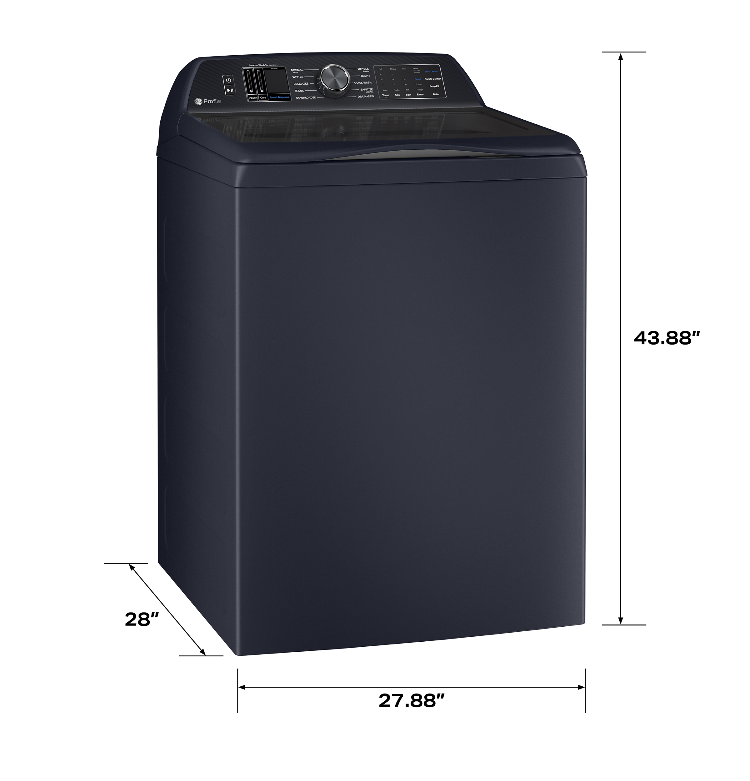 5.4 cu. ft. Capacity Washer with Smarter Wash Technology and Adaptive SmartDispense view 3