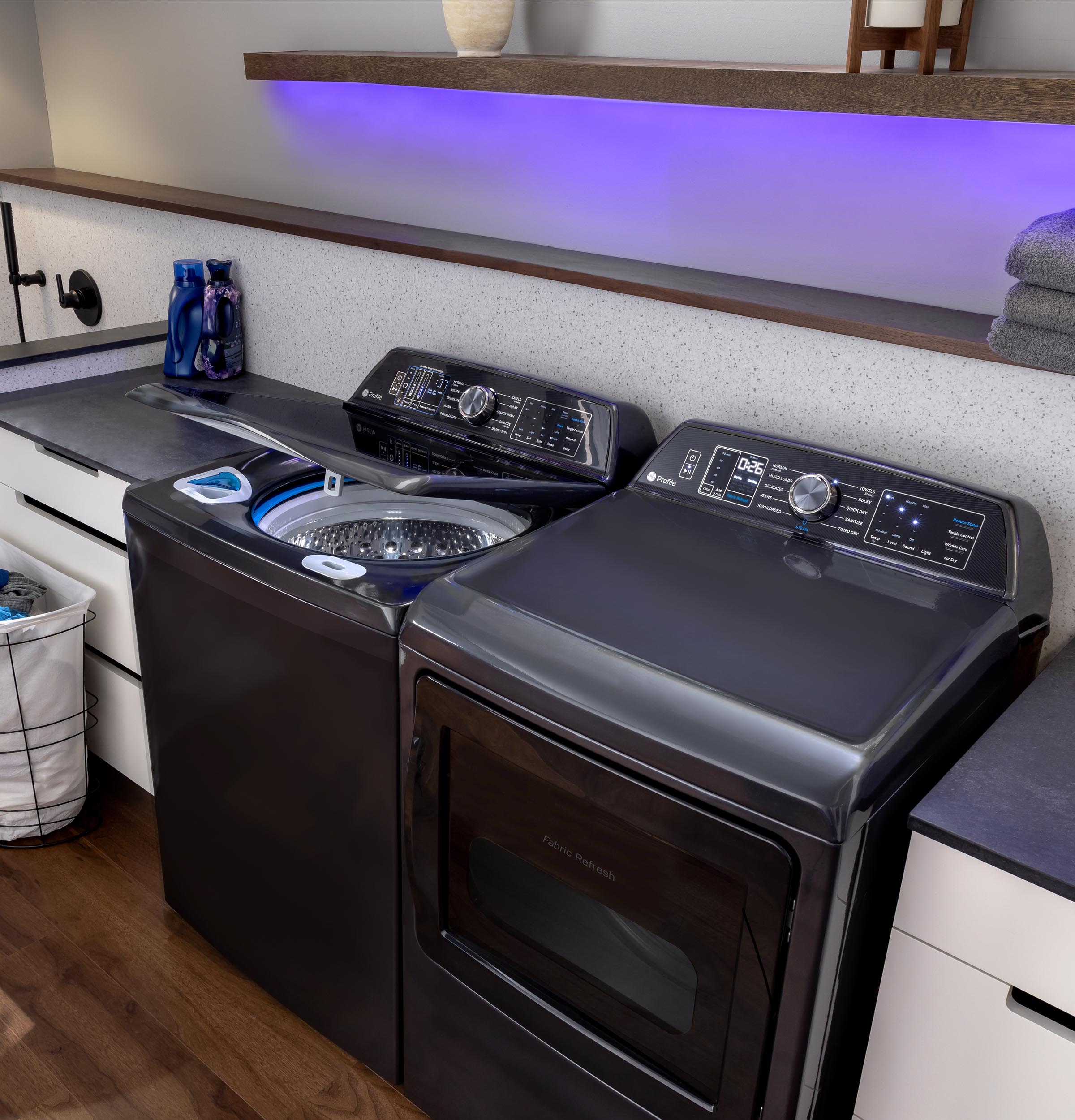 5.3 cu. ft. Capacity Washer with Smarter Wash Technology and FlexDispense view 16