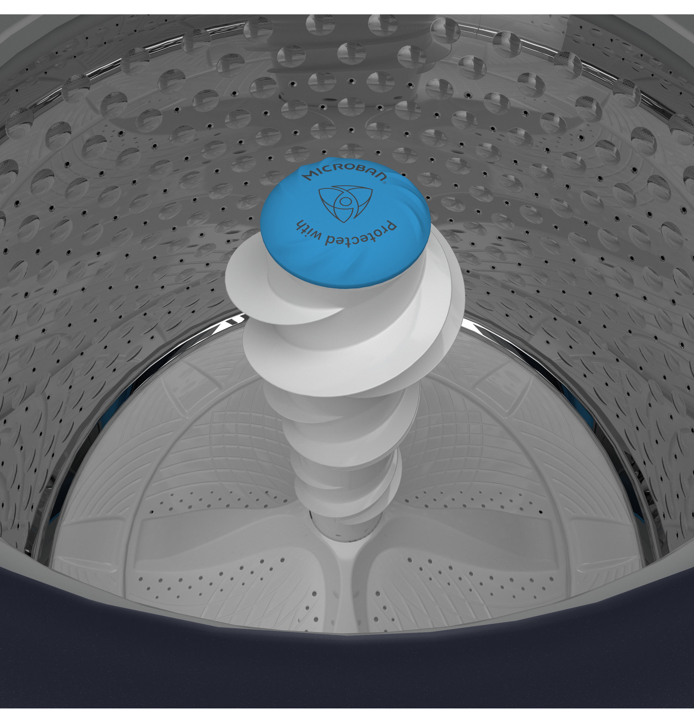 5.3 cu. ft. Capacity Washer with Smarter Wash Technology and FlexDispense PTW905BPTRS