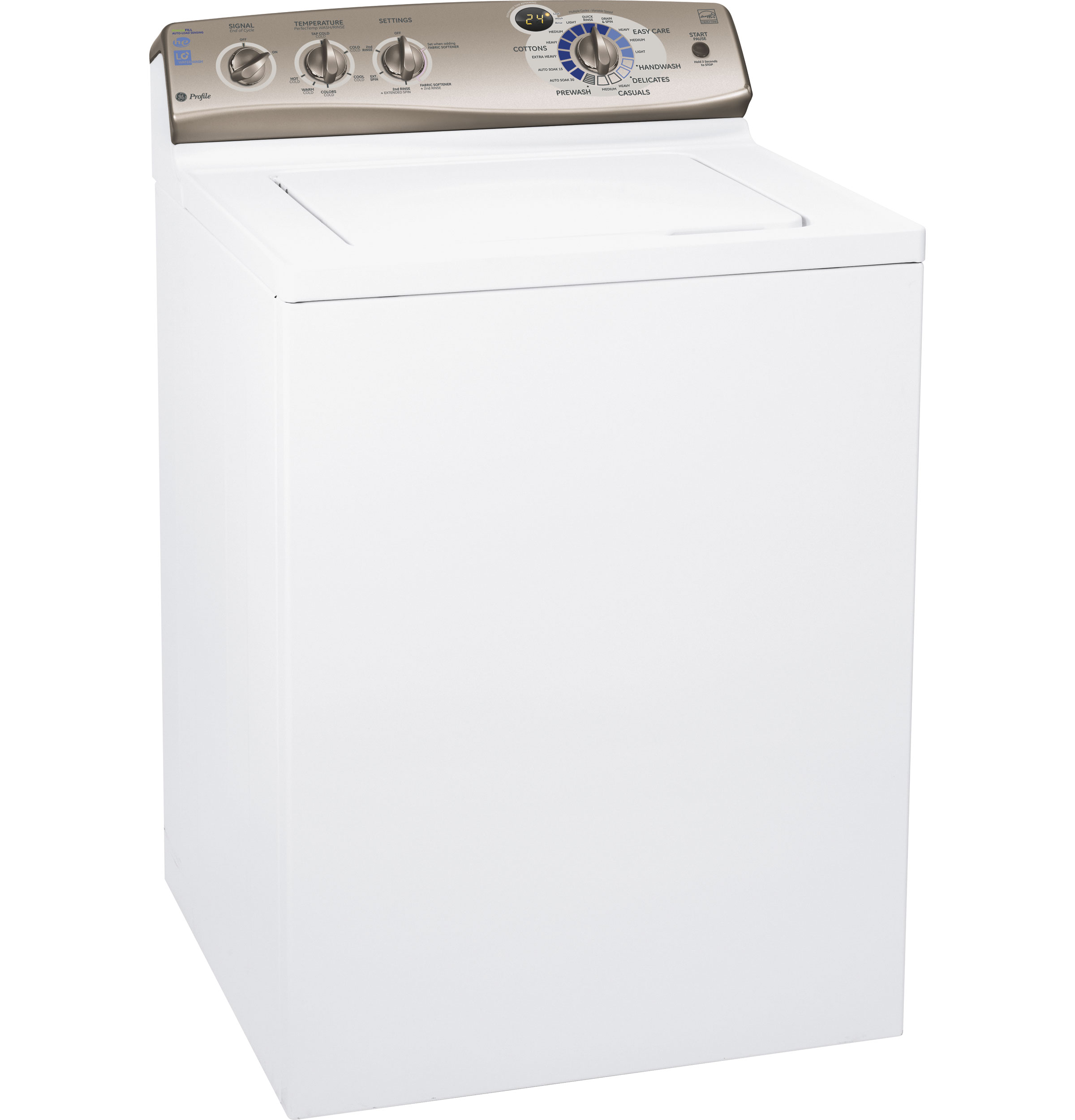 3.6 DOE cu. ft. stainless steel capacity washer PTWN6050MWT