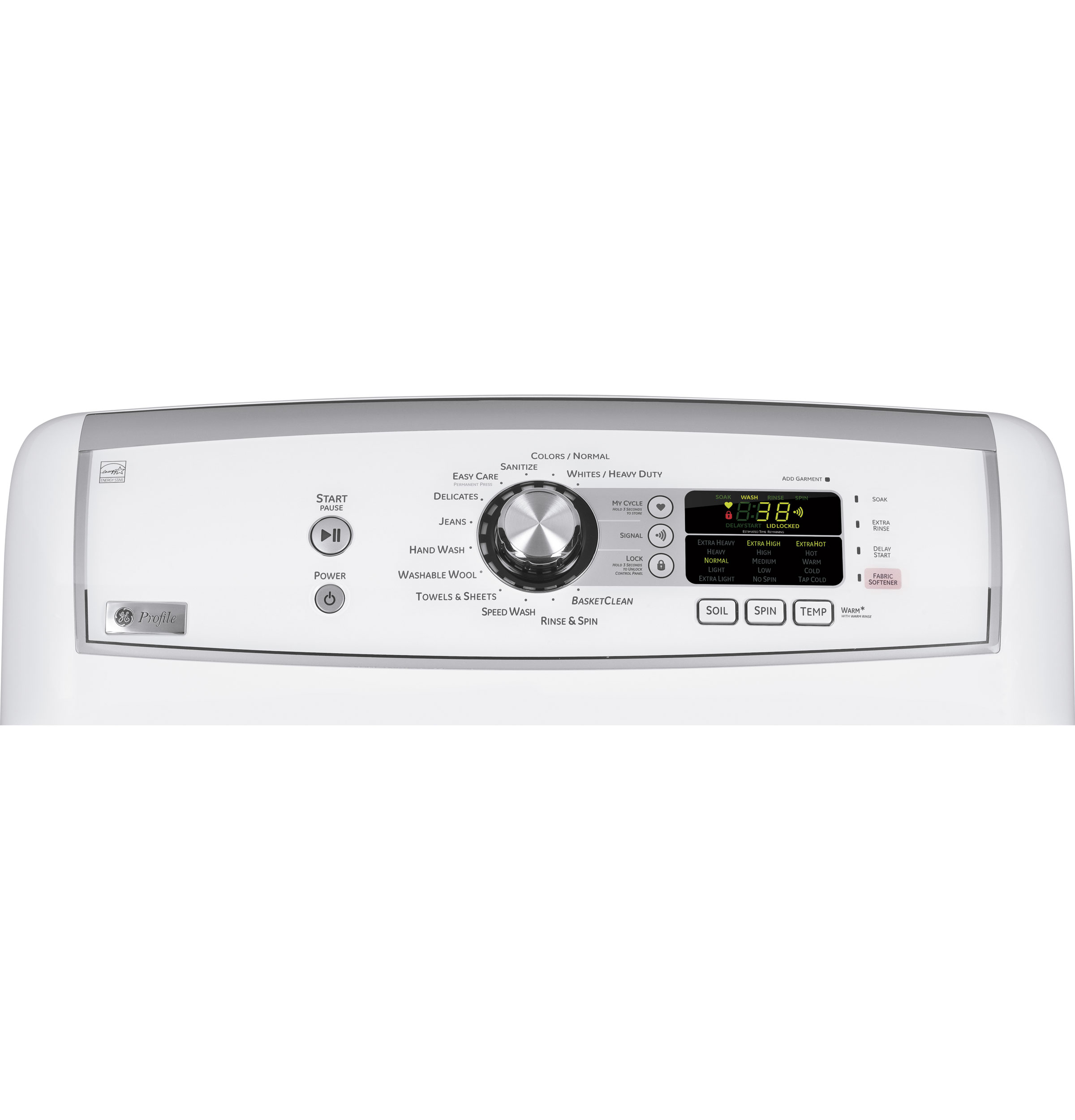 Harmony 4.5 DOE cu. ft. stainless steel capacity washer PTWN8050MWW