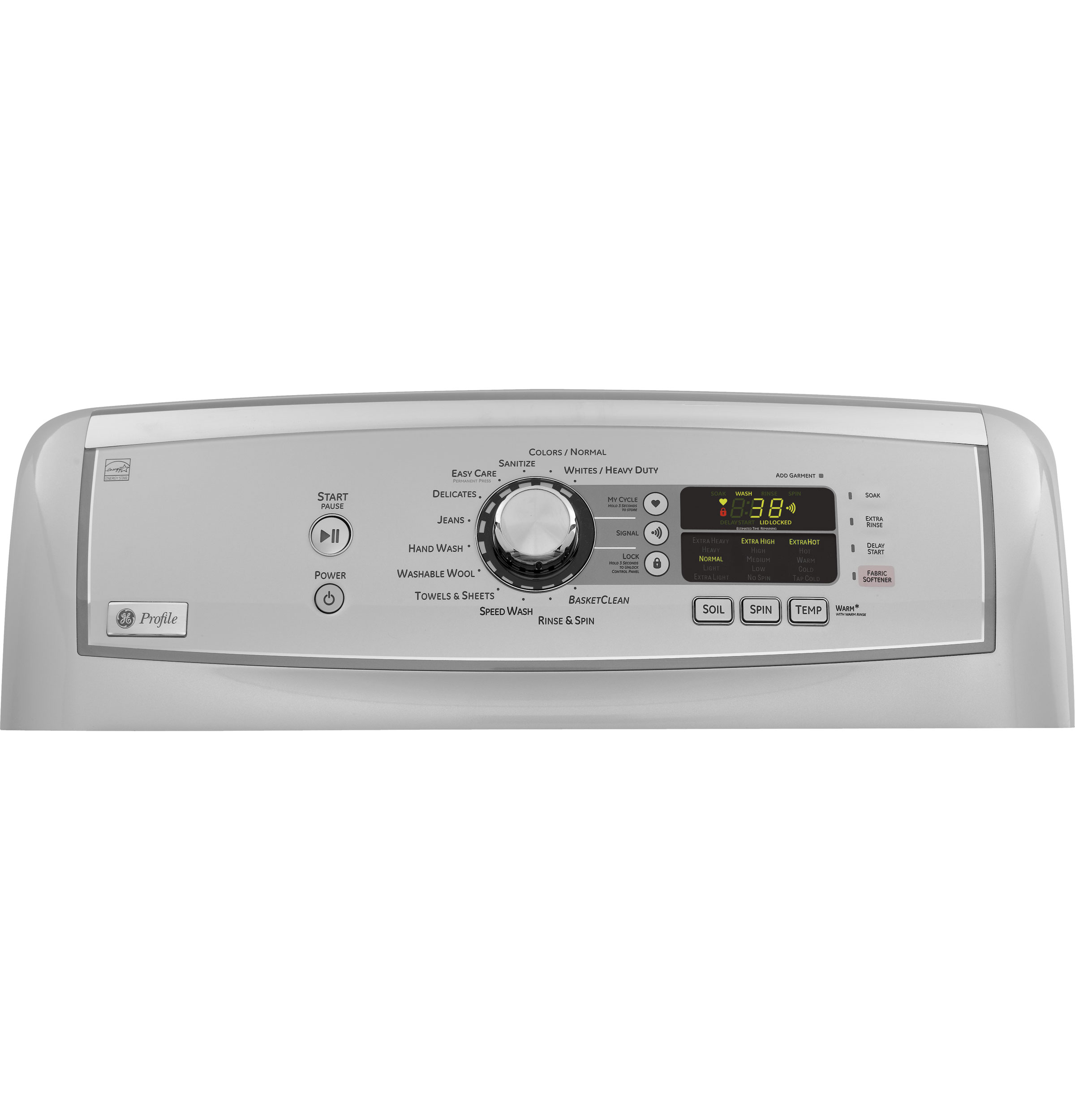 Harmony 4.5 DOE cu. ft. stainless steel capacity washer PTWN8055MMS