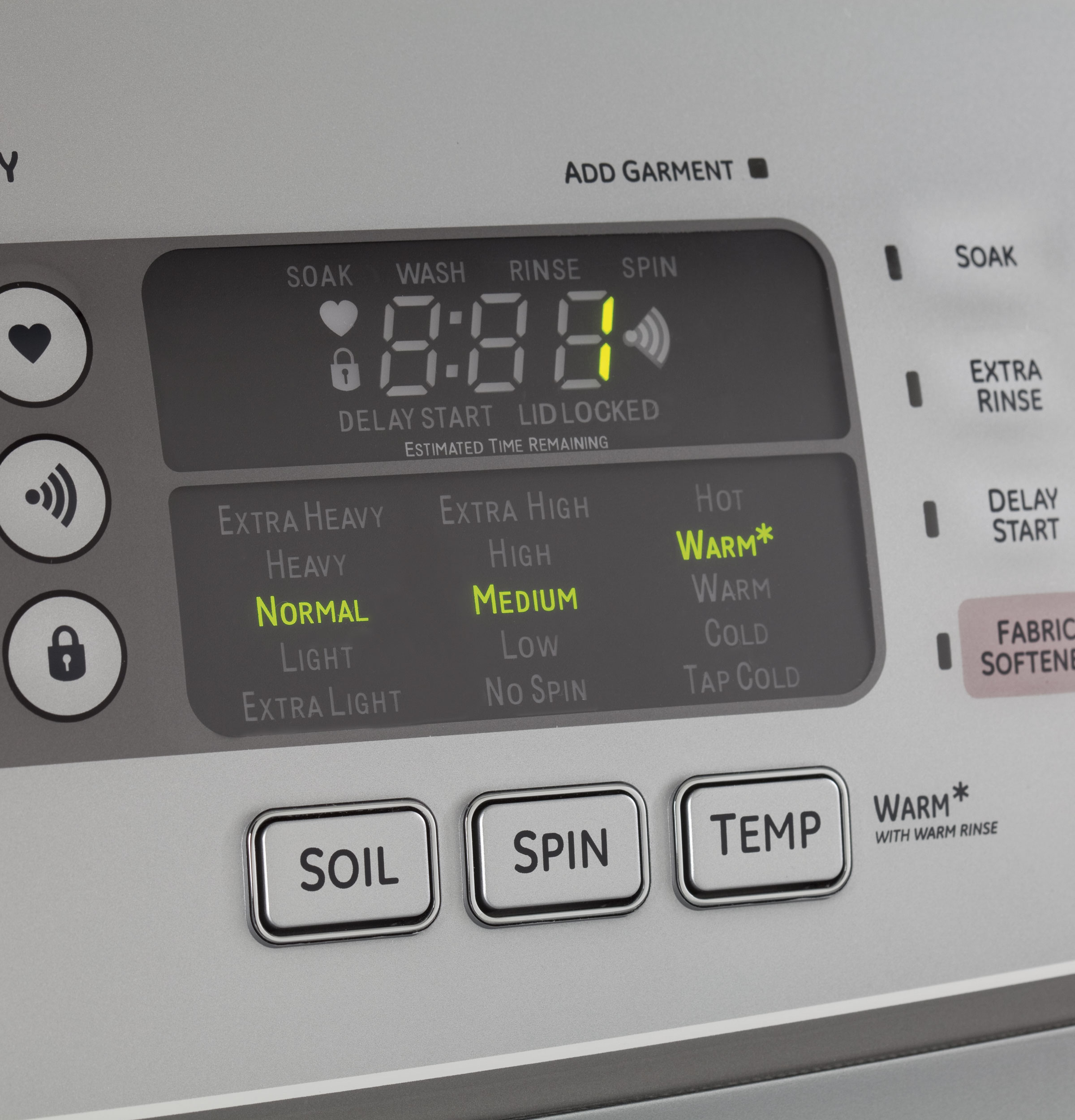 Harmony 4.5 DOE cu. ft. stainless steel capacity washer PTWN8055MMS
