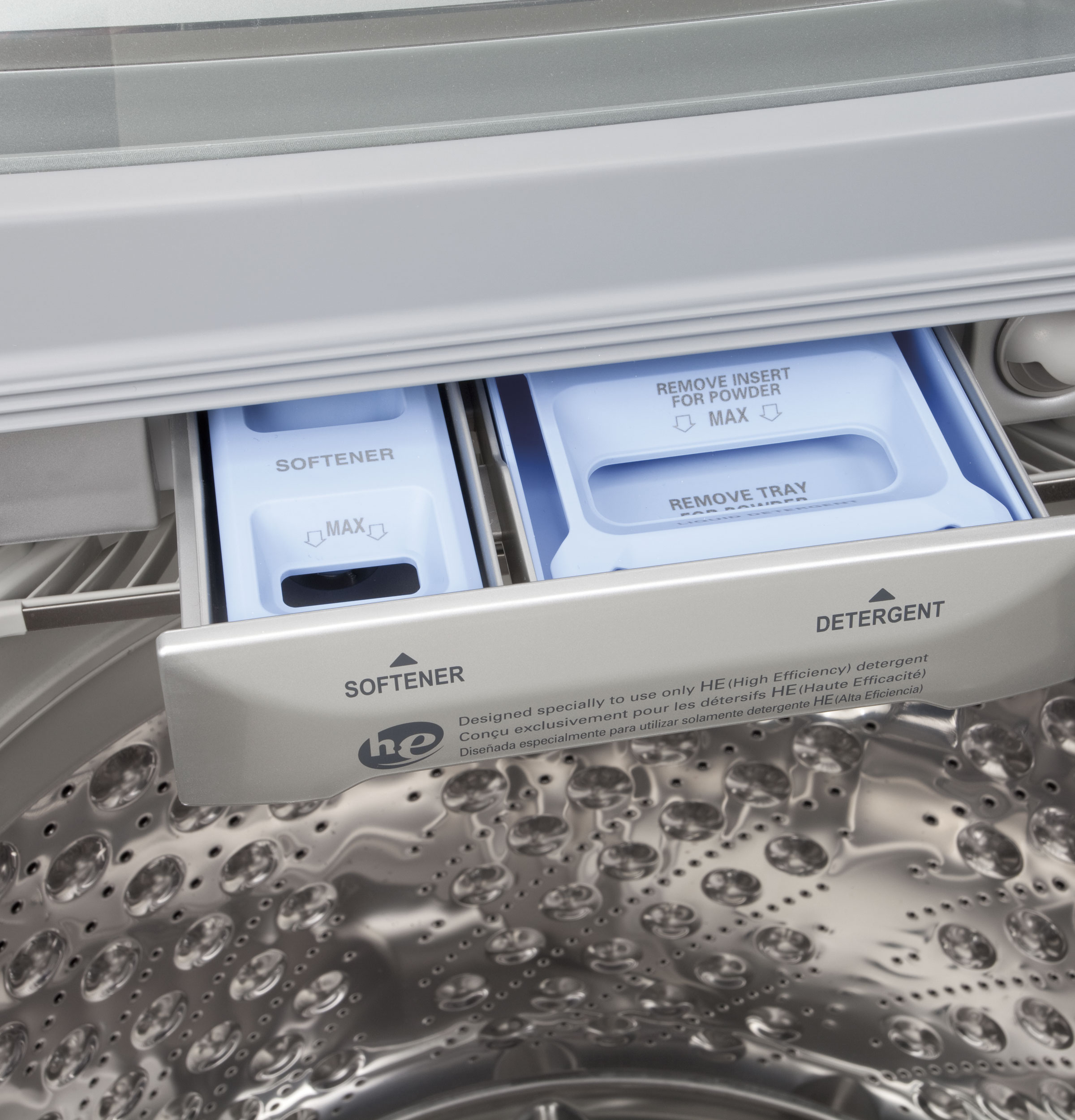 Harmony 4.5 DOE cu. ft. stainless steel capacity washer PTWN8055MMS