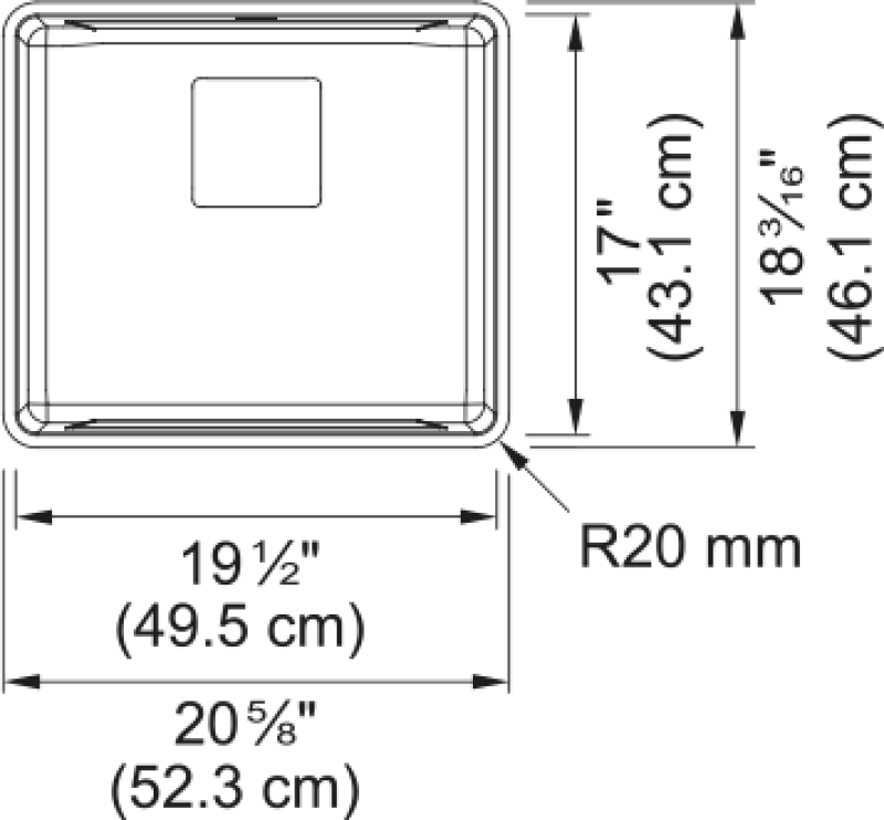 Pescara Undermount Sink view 2