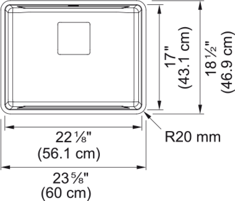 Pescara Undermount Sink view 2