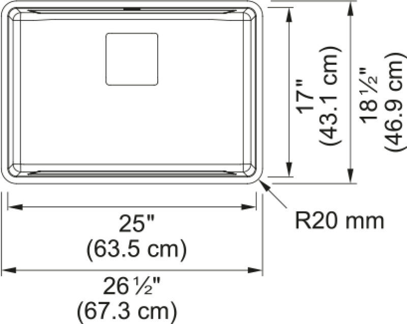 Pescara Undermount Sink view 2