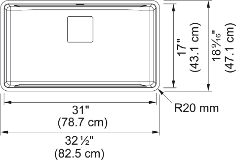 Pescara Undermount Sink view 9
