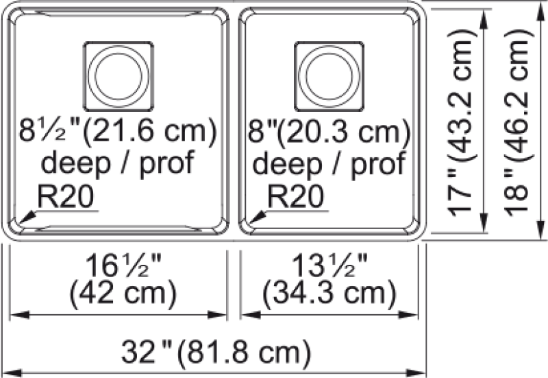 Pescara Undermount Sink view 2