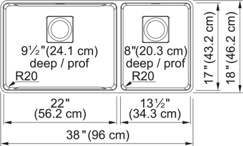Pescara Undermount Sink view 2