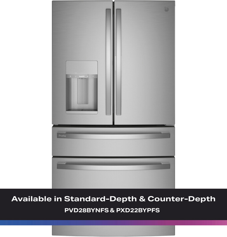 27.9 Cu. Ft. Smart Fingerprint Resistant 4-Door French-Door Refrigerator with Door In Door view 39