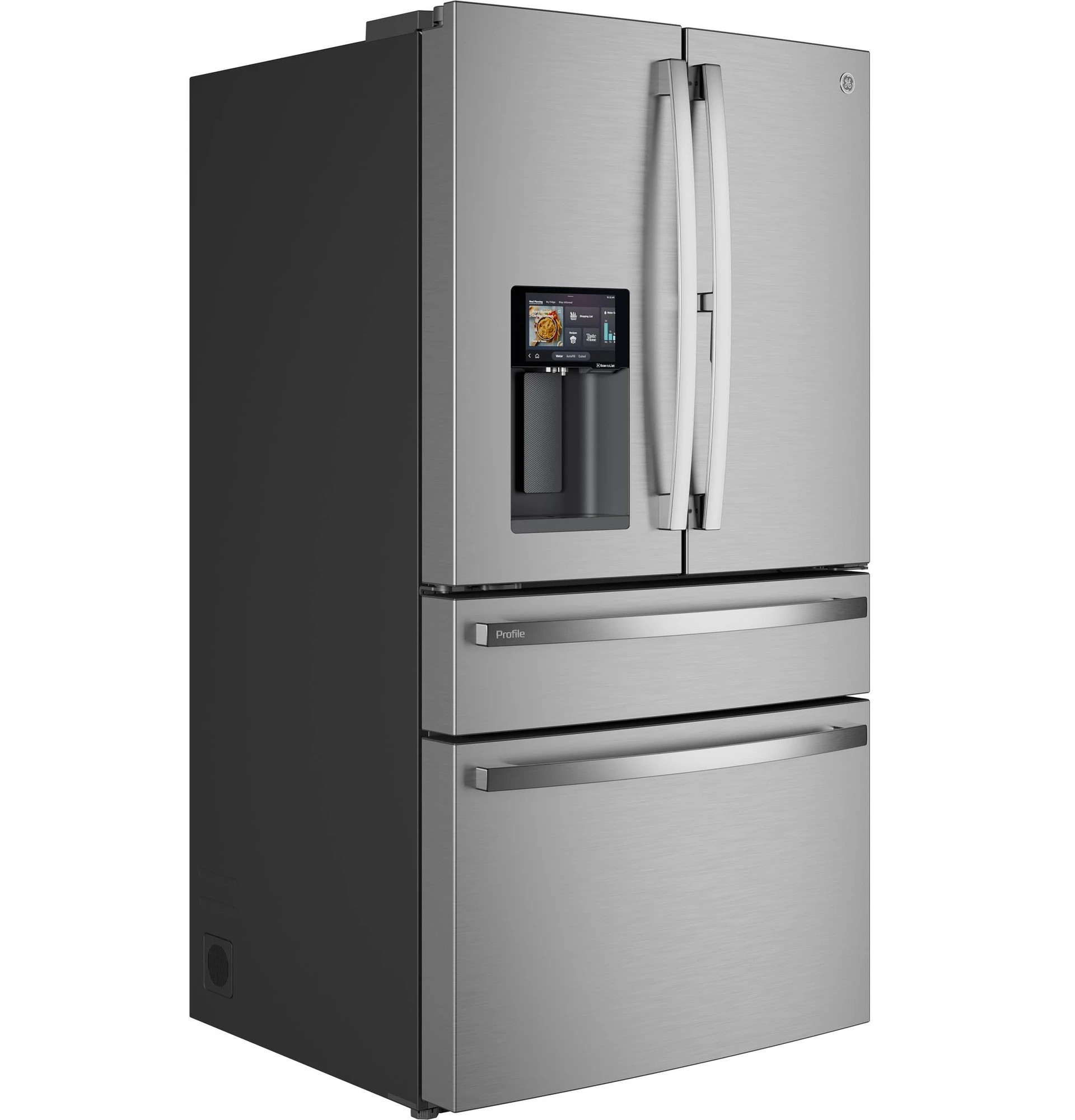 27.9 Cu. Ft. Smart 4-Door French-Door Refrigerator with Kitchen Assistant PVD28HYYFS