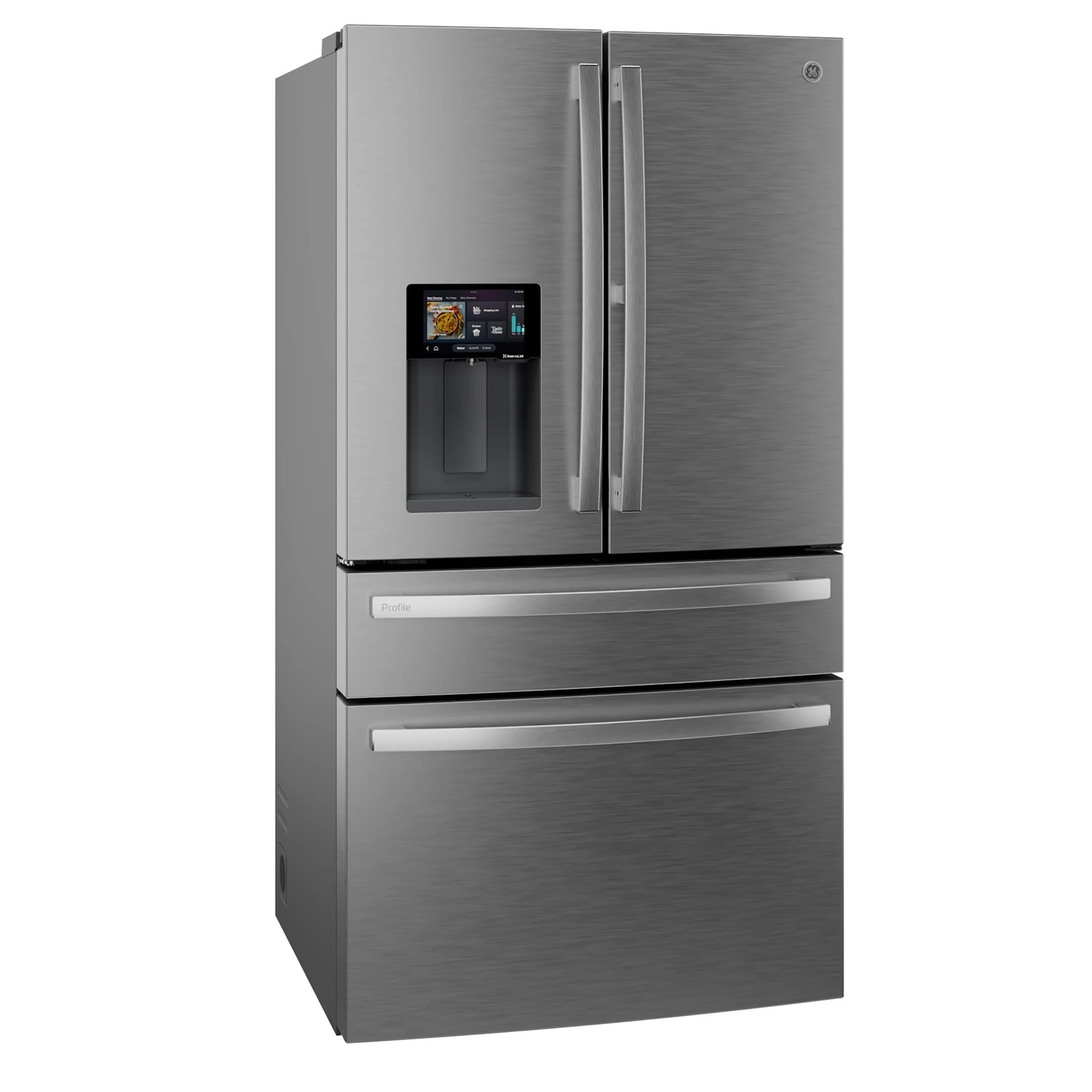 27.9 Cu. Ft. Smart 4-Door French-Door Refrigerator with Kitchen Assistant PVD28HYYFS