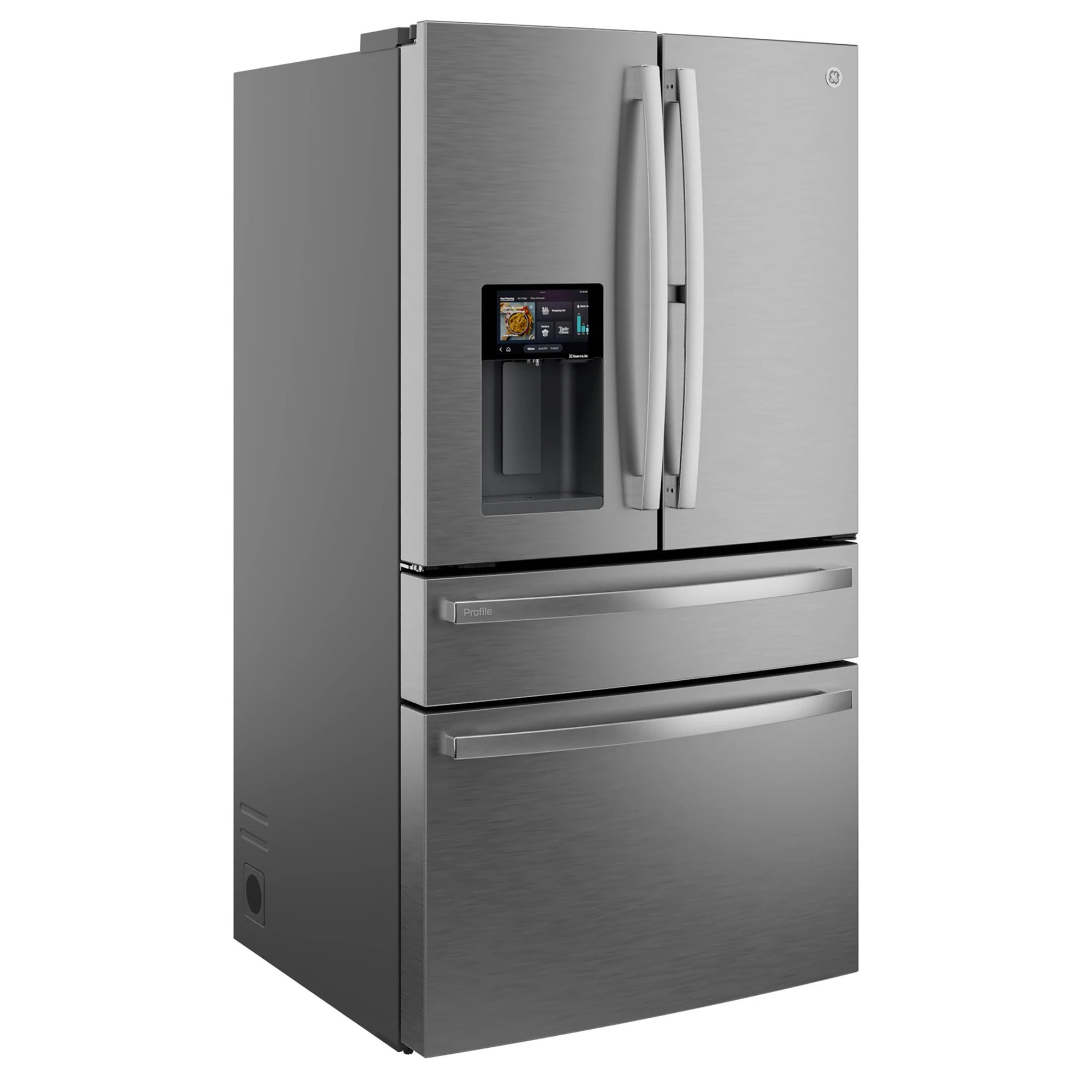 27.9 Cu. Ft. Smart 4-Door French-Door Refrigerator with Kitchen Assistant PVD28HYYFS