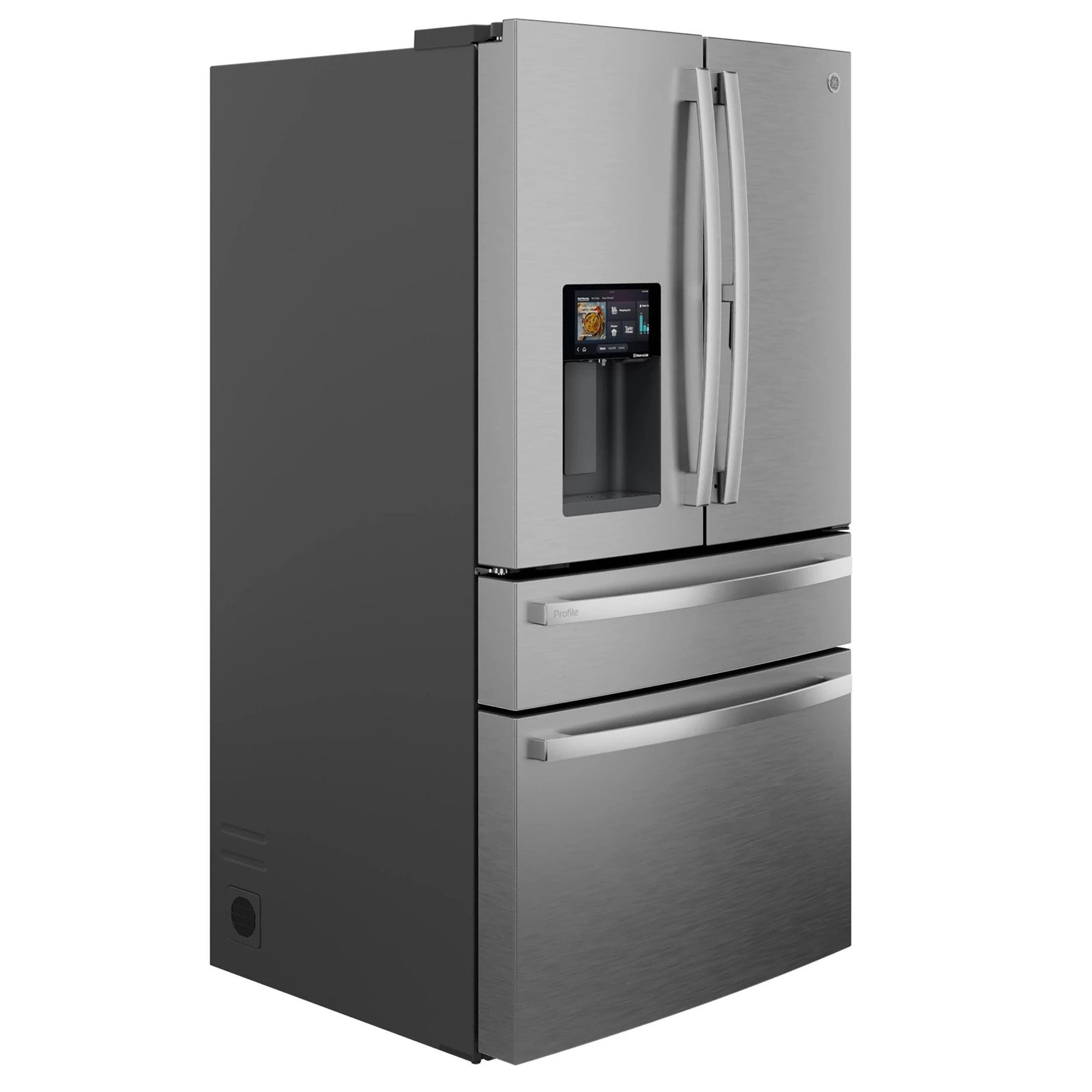 27.9 Cu. Ft. Smart 4-Door French-Door Refrigerator with Kitchen Assistant PVD28HYYFS