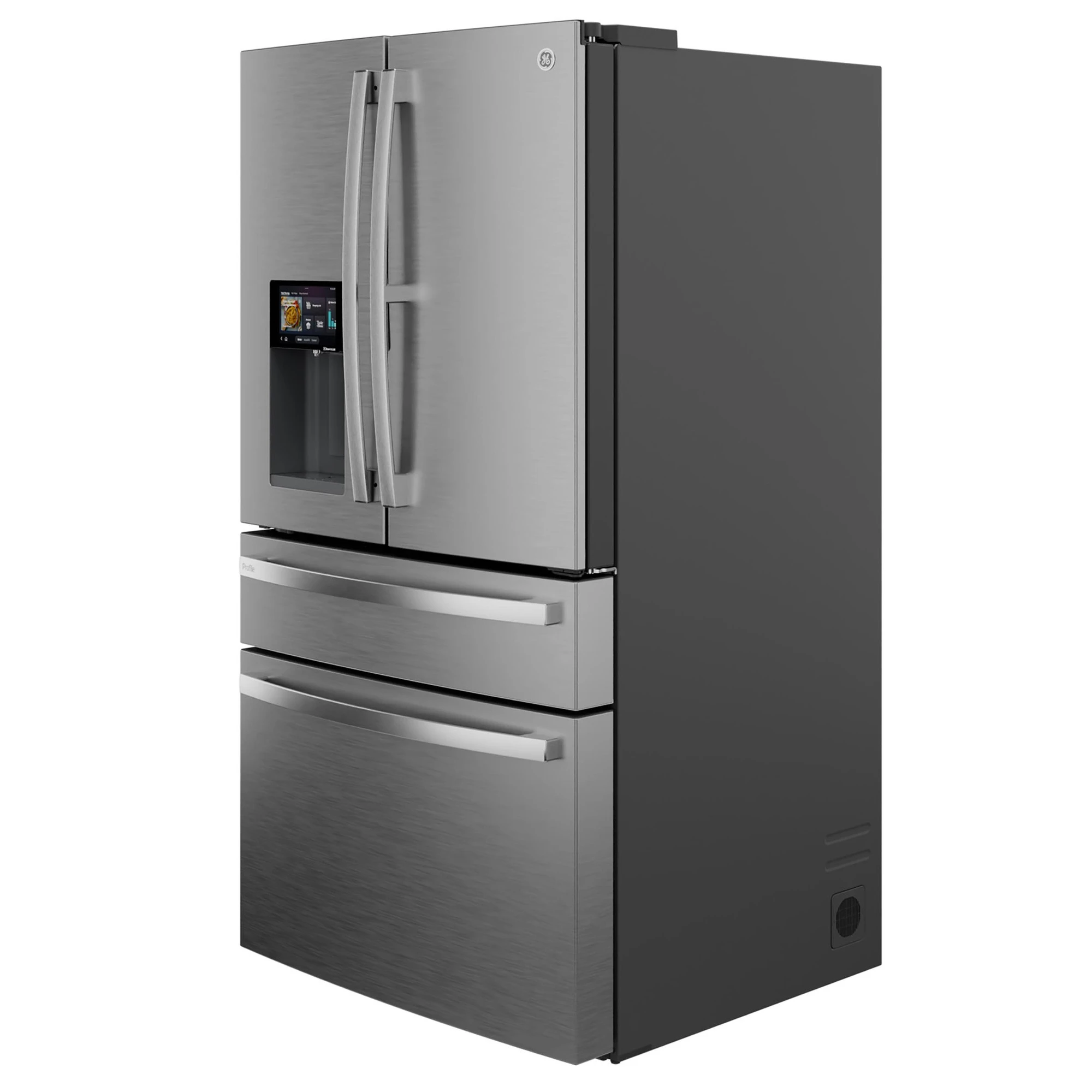 27.9 Cu. Ft. Smart 4-Door French-Door Refrigerator with Kitchen Assistant PVD28HYYFS