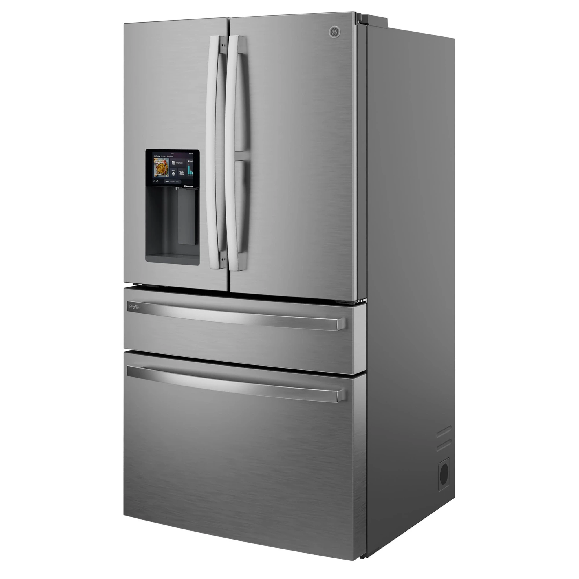27.9 Cu. Ft. Smart 4-Door French-Door Refrigerator with Kitchen Assistant PVD28HYYFS