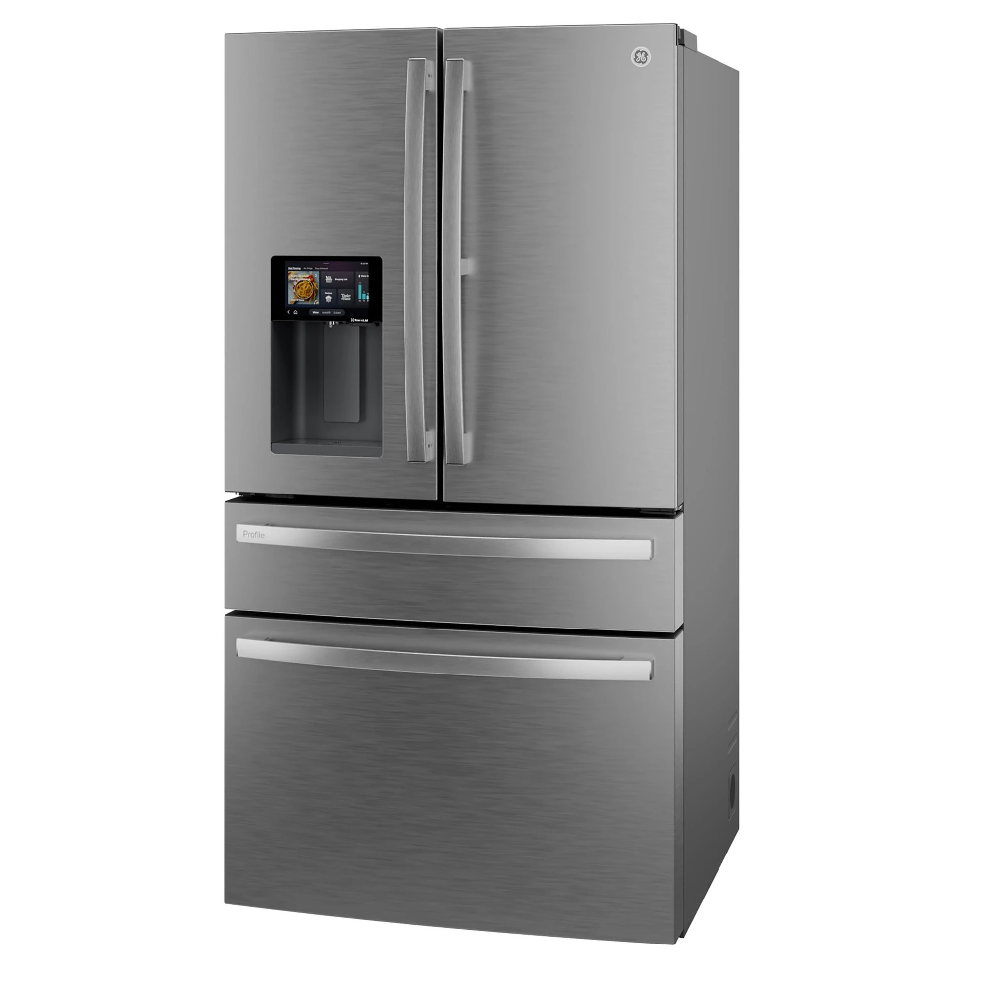 27.9 Cu. Ft. Smart 4-Door French-Door Refrigerator with Kitchen Assistant PVD28HYYFS