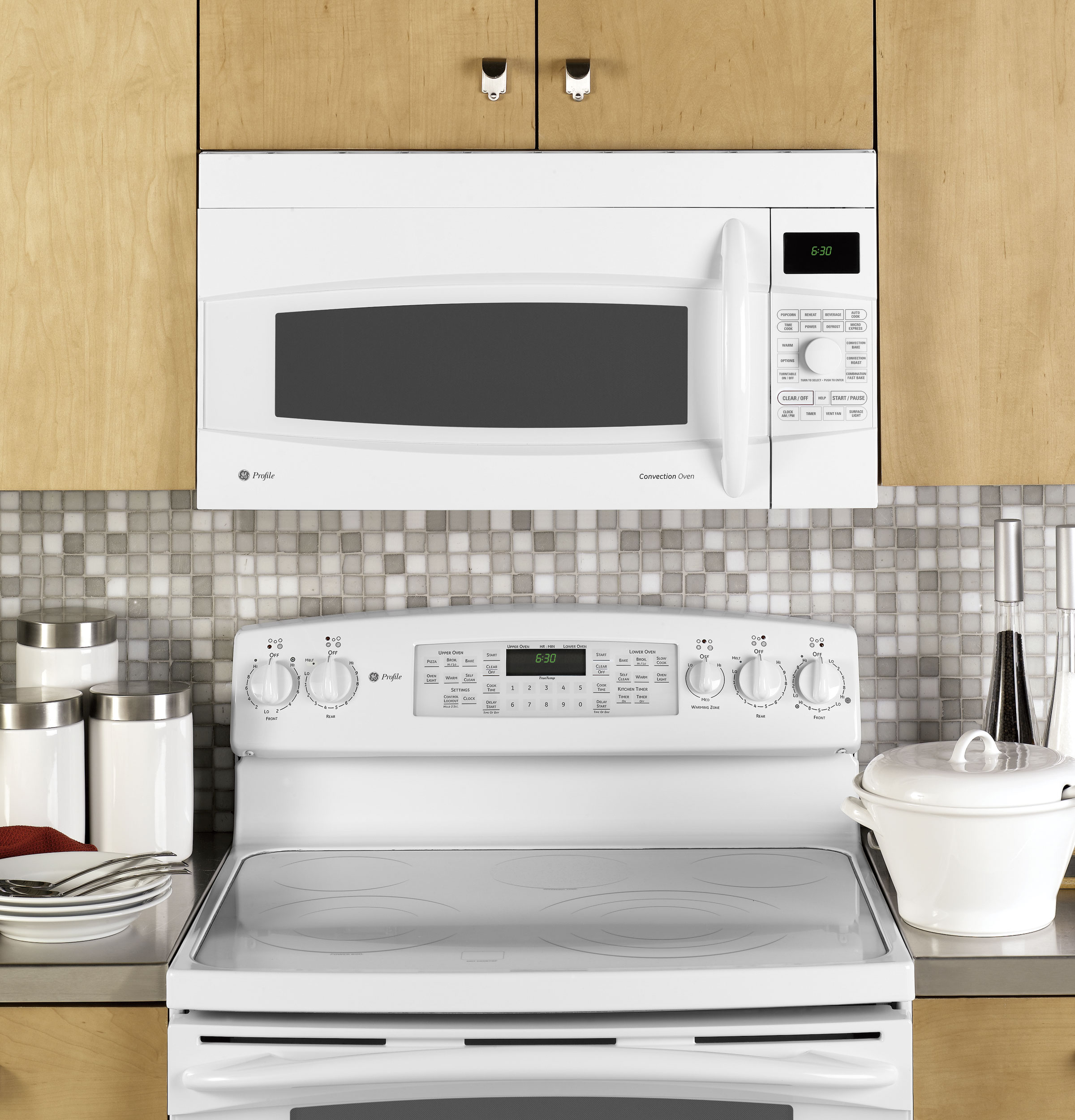 1.7 Cu. Ft. Convection Over-the-Range Microwave Oven PVM1790DRWW