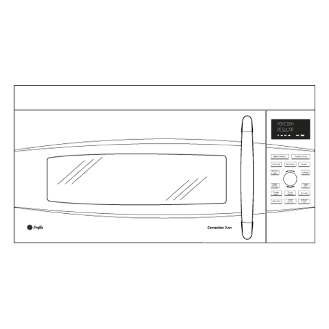 1.7 Cu. Ft. Convection Over-the-Range Microwave Oven PVM1790DRWW