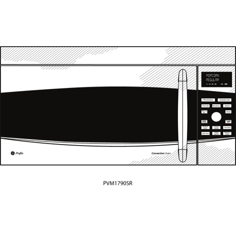 1.7 Cu. Ft. Convection Over-the-Range Microwave Oven PVM1790SRSS