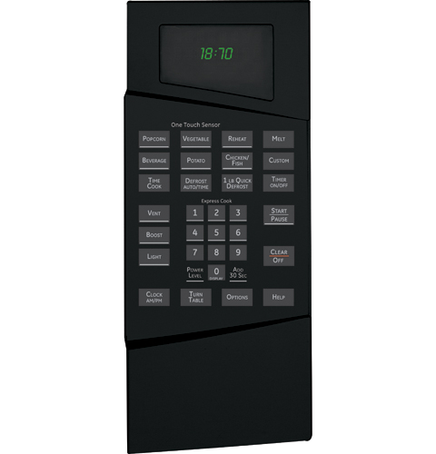 Spacemaker 1.8 Cu. Ft. XL1800 Microwave Oven PVM1870DMBB