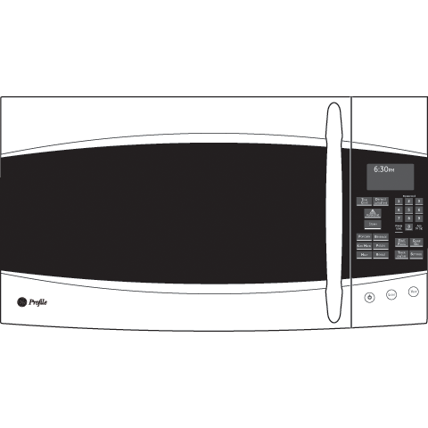 Spacemaker 1.9 Cu. Ft. Over-the-Range Microwave Oven view 10