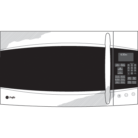 Spacemaker 1.9 Cu. Ft. Over-the-Range Microwave Oven PVM1970SRSS