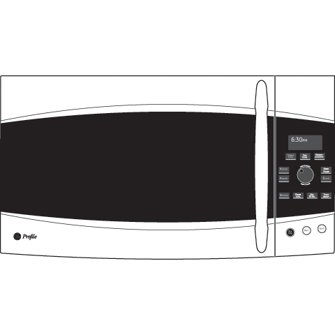 Spacemaker 2.1 Cu. Ft. Over-the-Range Microwave Oven view 10