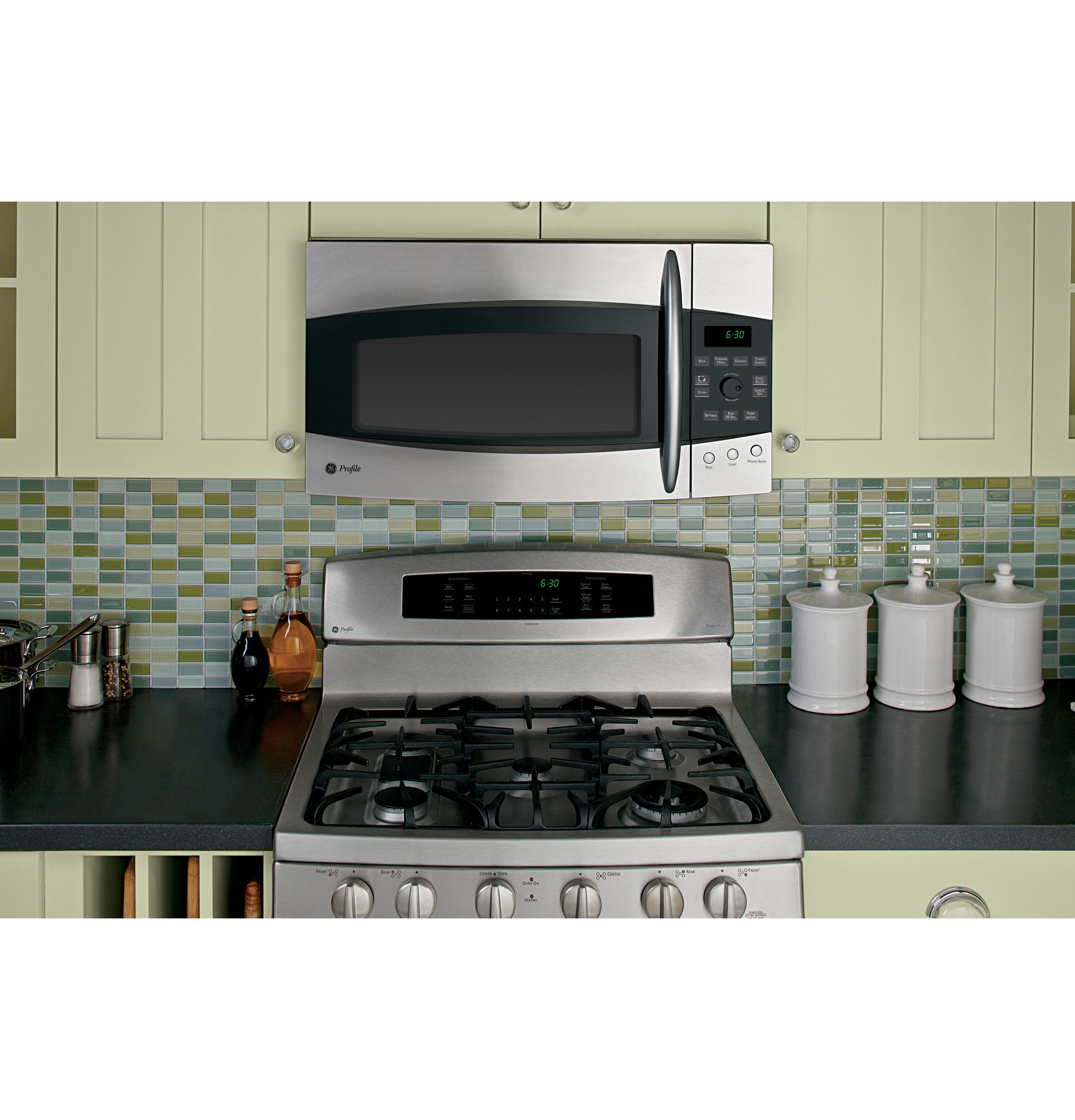Spacemaker 2.1 Cu. Ft. Over-the-Range Microwave Oven PVM2170SRSS