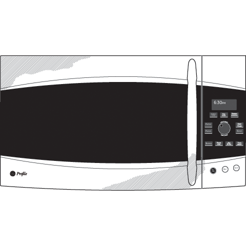 Spacemaker 2.1 Cu. Ft. Over-the-Range Microwave Oven PVM2170SRSS