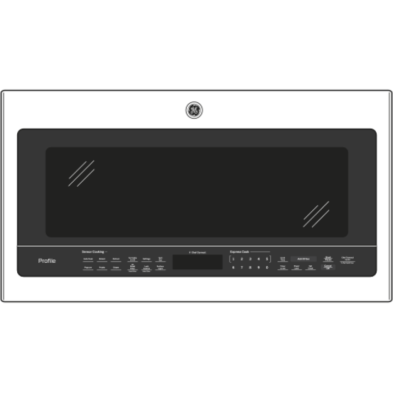 2.1 Cu. Ft. Over-the-Range Sensor Microwave Oven view 4