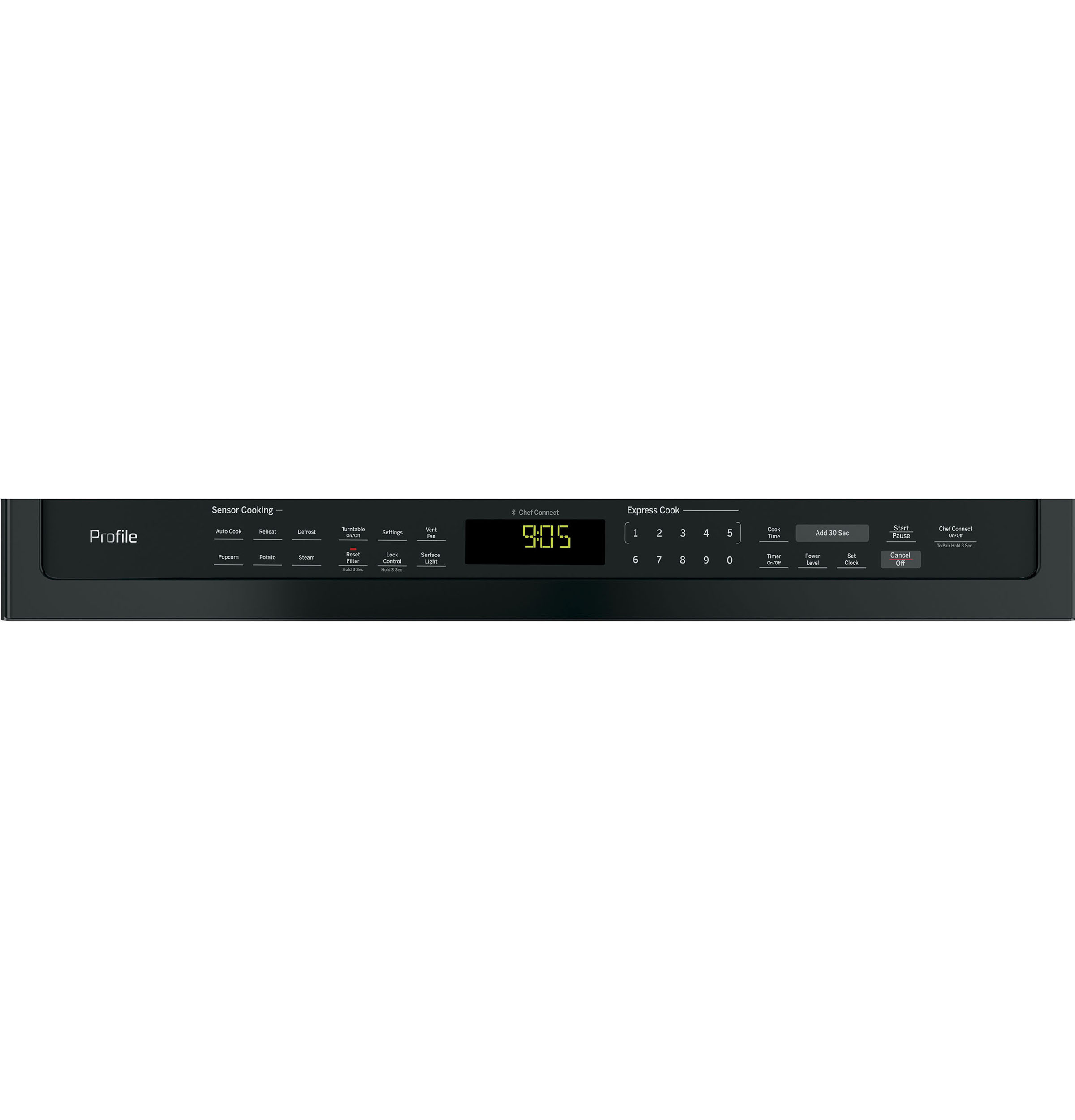 Series 2.1 Cu. Ft. Over-the-Range Sensor Microwave Oven PVM9005DJBB