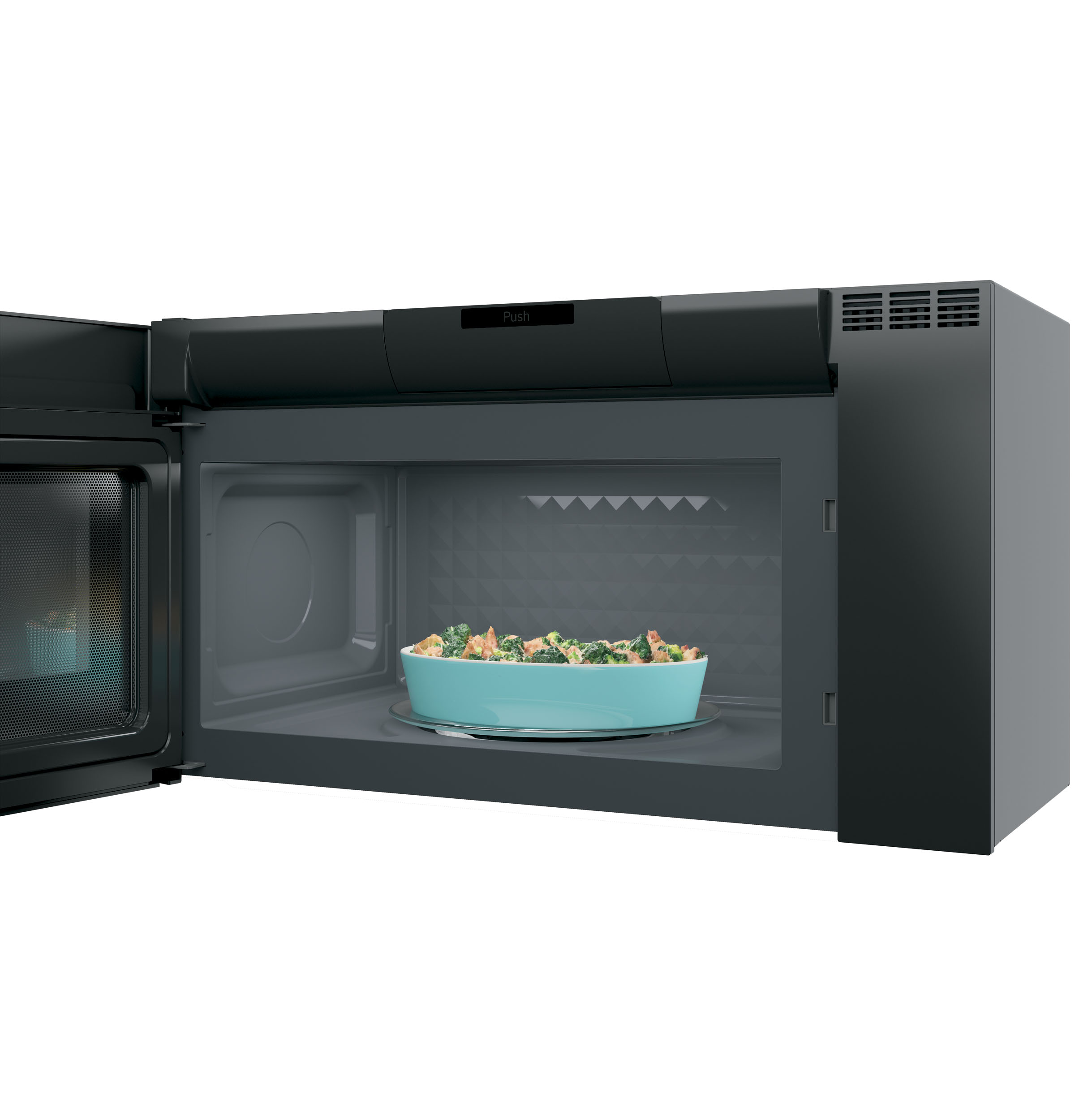 Series 2.1 Cu. Ft. Over-the-Range Sensor Microwave Oven PVM9005DJBB