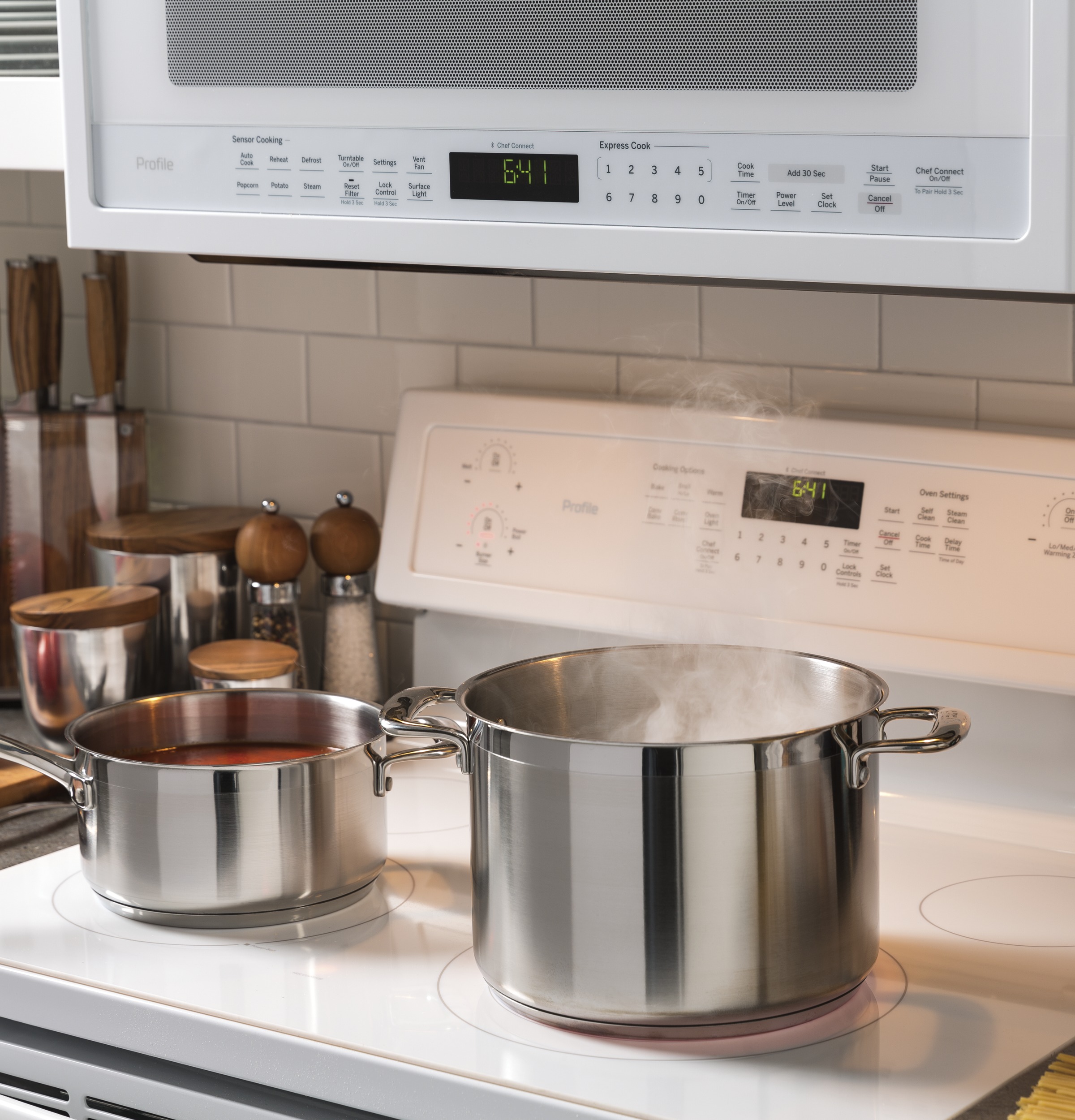 Series 2.1 Cu. Ft. Over-the-Range Sensor Microwave Oven PVM9005DJWW