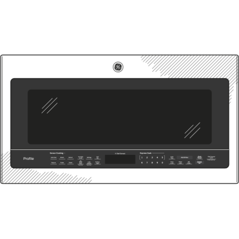 2.1 Cu. Ft. Over-the-Range Sensor Microwave Oven view 8
