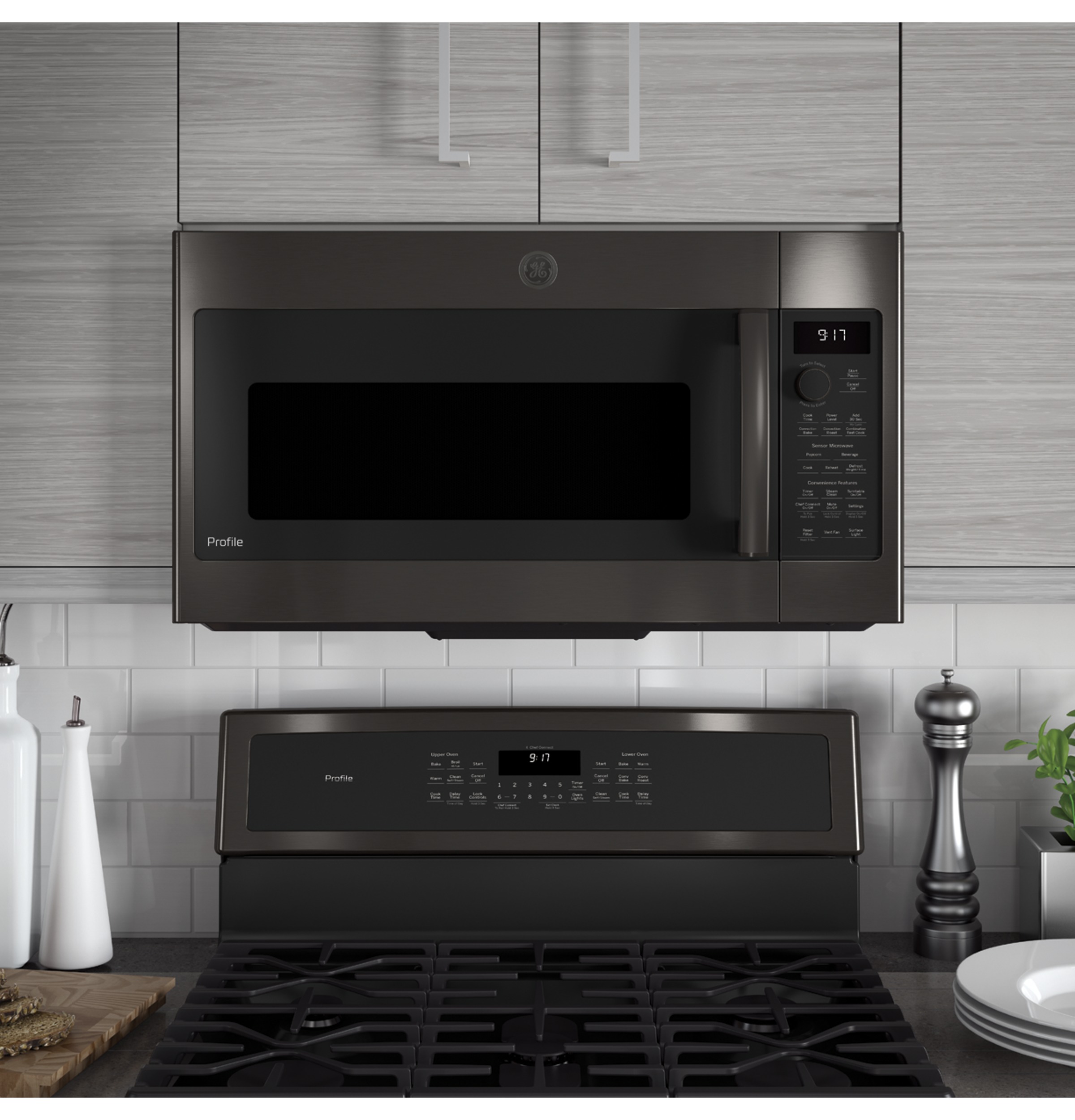 1.7 Cu. Ft. Convection Over-the-Range Microwave Oven PVM9179BLTS