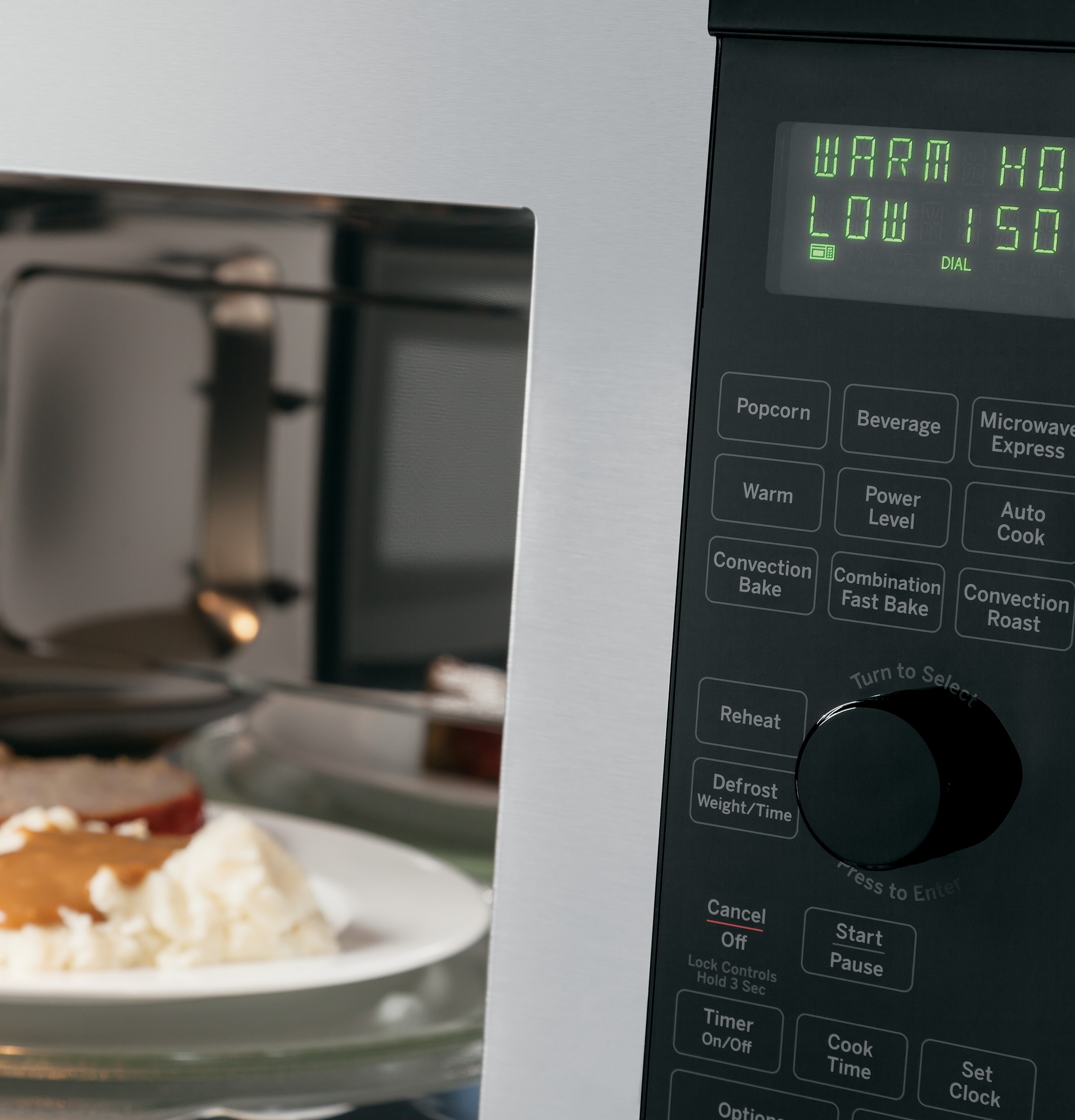 Series 1.7 Cu. Ft. Convection Over-the-Range Microwave Oven PVM9179DFBB