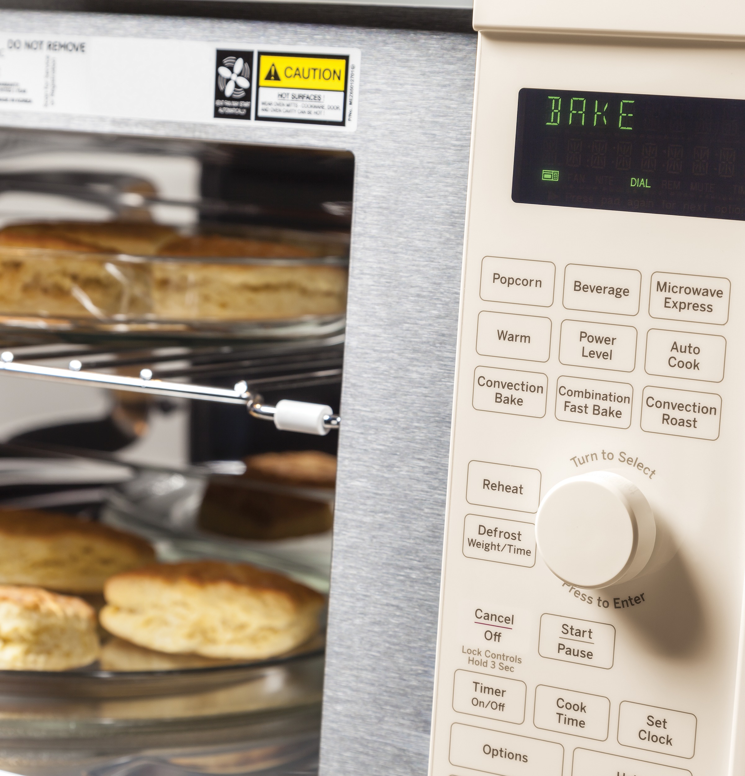 Series 1.7 Cu. Ft. Convection Over-the-Range Microwave Oven PVM9179DFCC