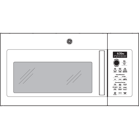 1.7 Cu. Ft. Convection Over-the-Range Microwave Oven view 6