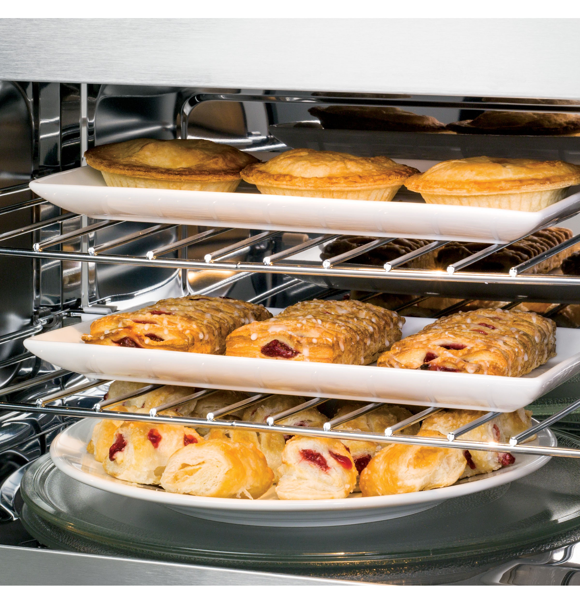 Series 1.7 Cu. Ft. Convection Over-the-Range Microwave Oven PVM9179EFES
