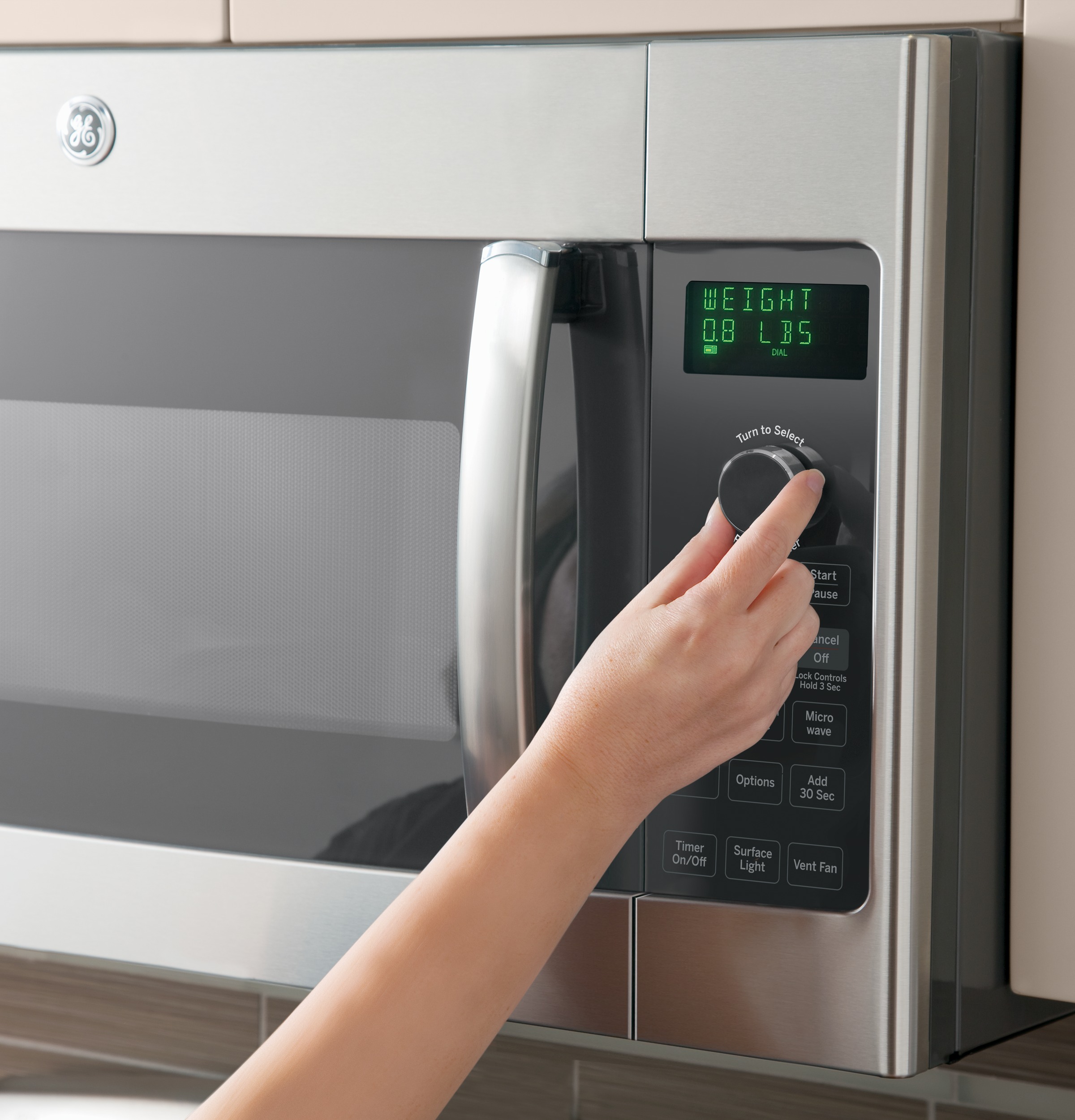 Series 1.7 Cu. Ft. Convection Over-the-Range Microwave Oven PVM9179SFSS