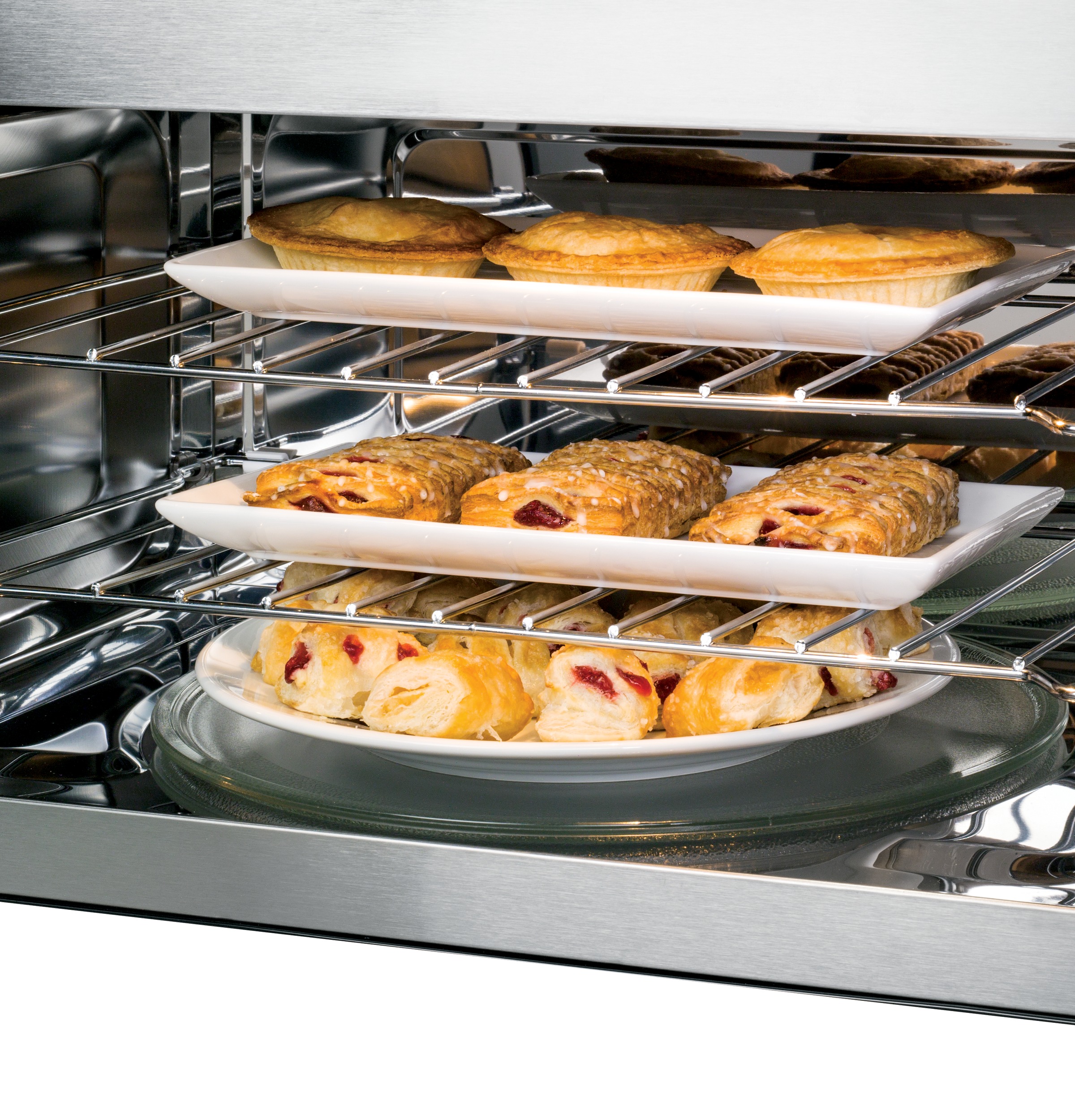 Series 1.7 Cu. Ft. Convection Over-the-Range Microwave Oven PVM9179SFSS