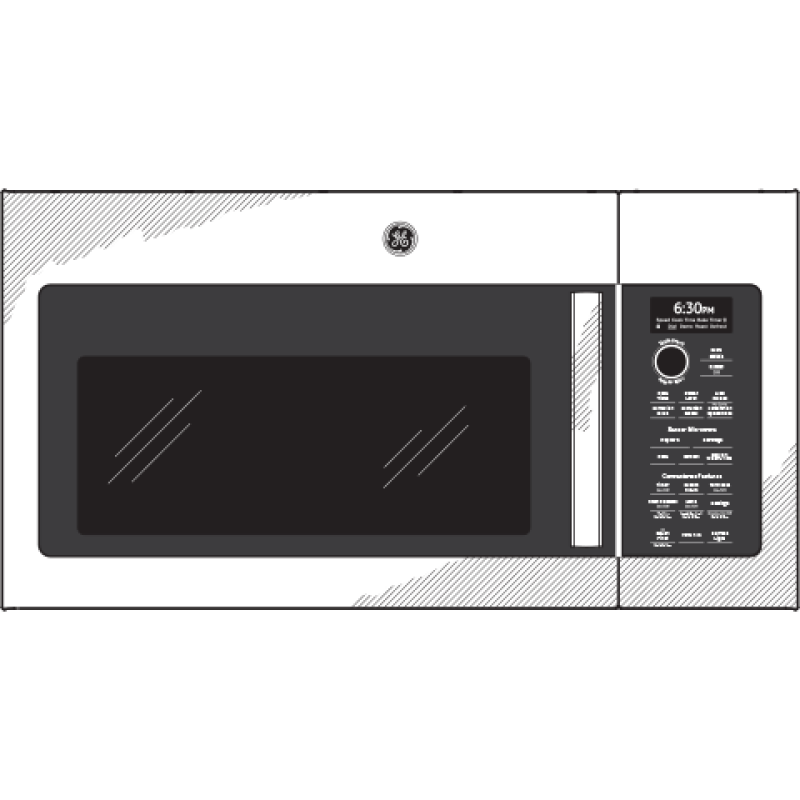 1.7 Cu. Ft. Convection Over-the-Range Microwave Oven PVM9179SKSS