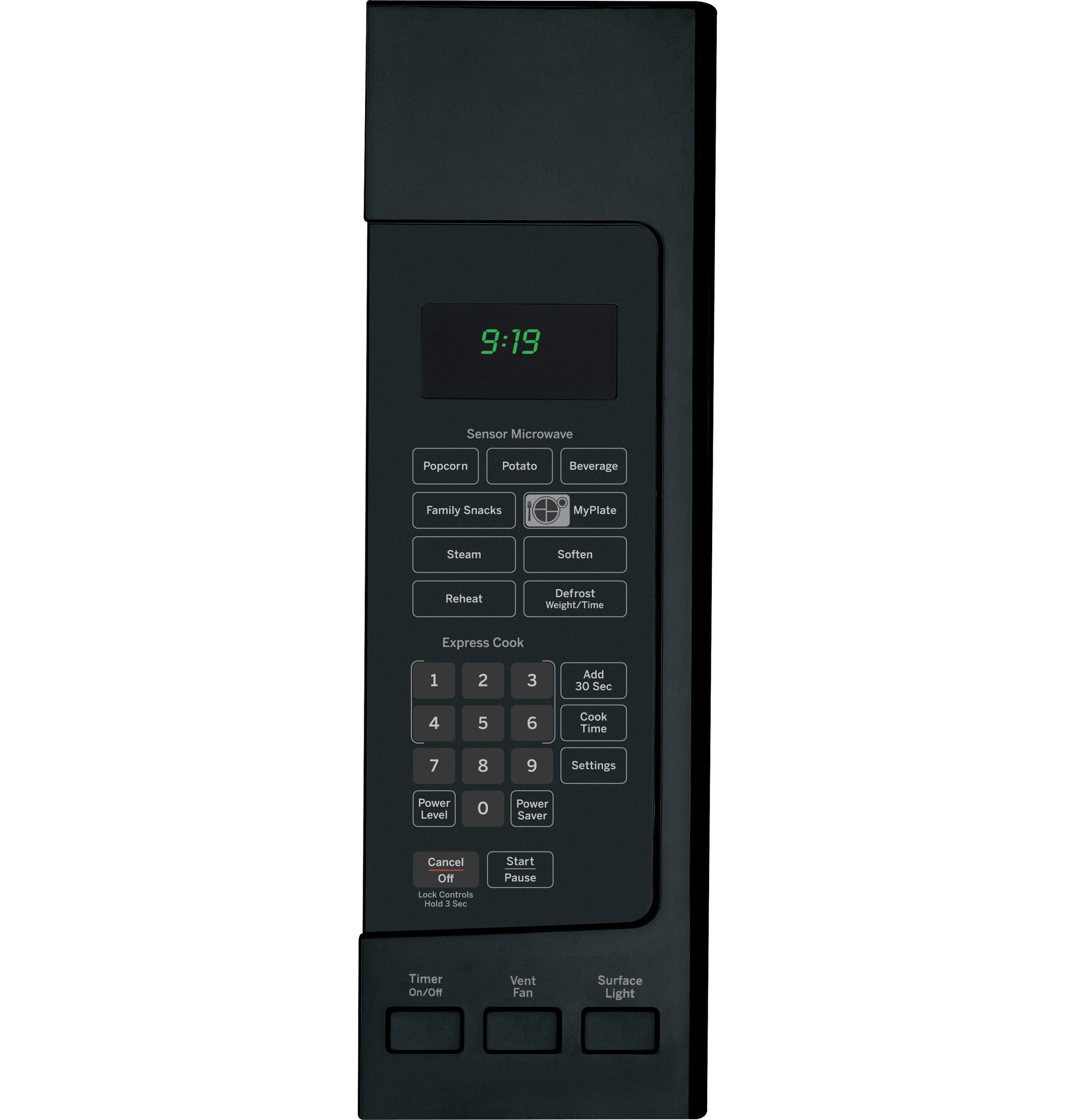 Series 1.9 Cu. Ft. Over-the-Range Sensor Microwave Oven PVM9195DFBB