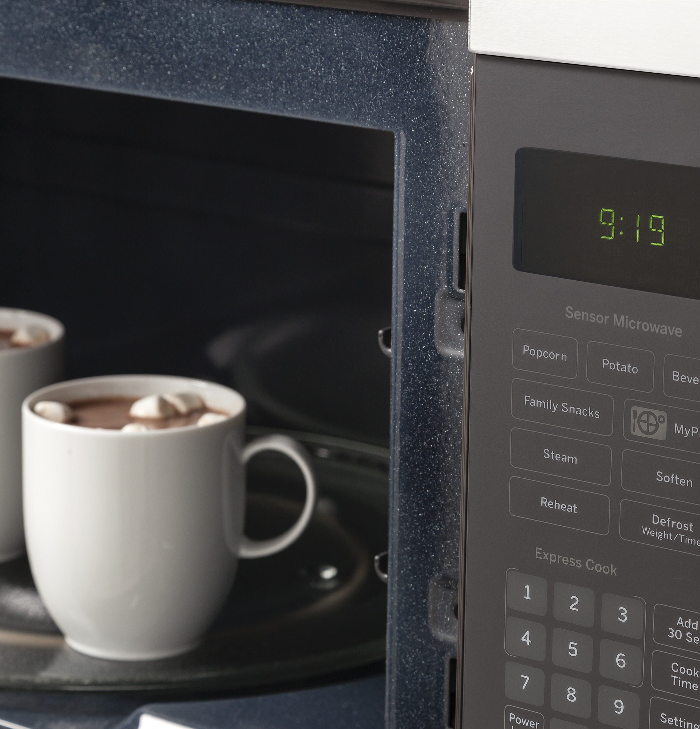 Series 1.9 Cu. Ft. Over-the-Range Sensor Microwave Oven PVM9195SFSS